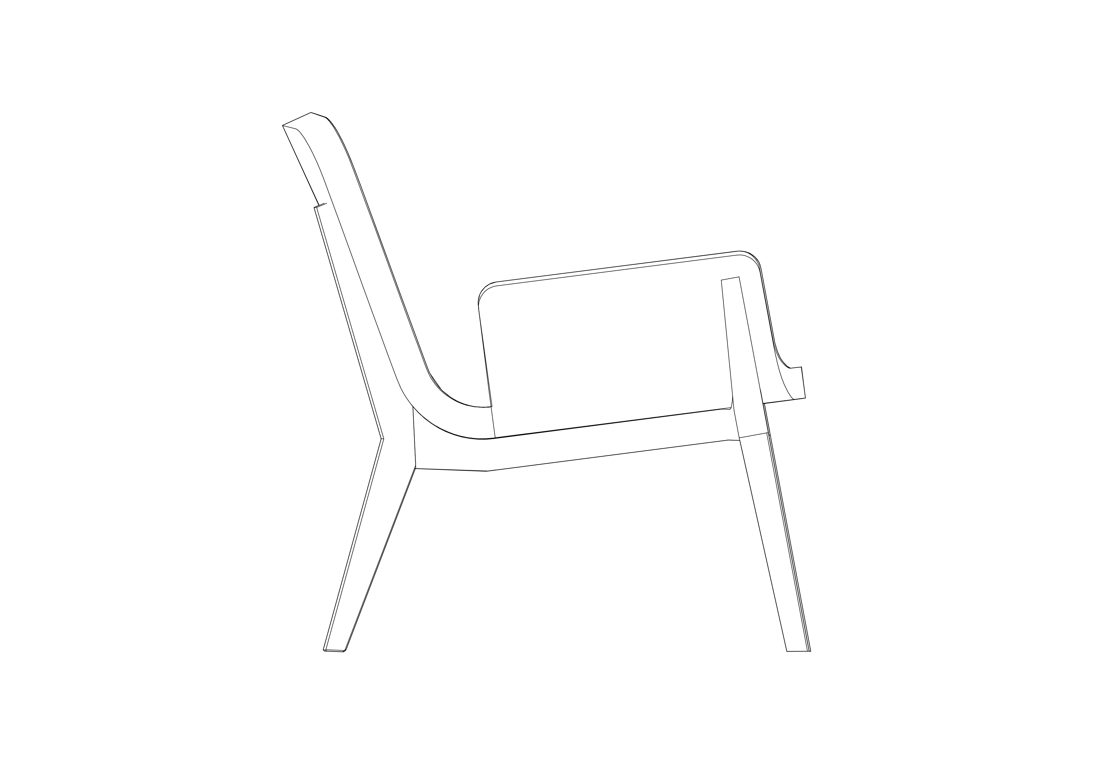 Free Chair Elevation CAD Block – DWG, DXF, PDF Format