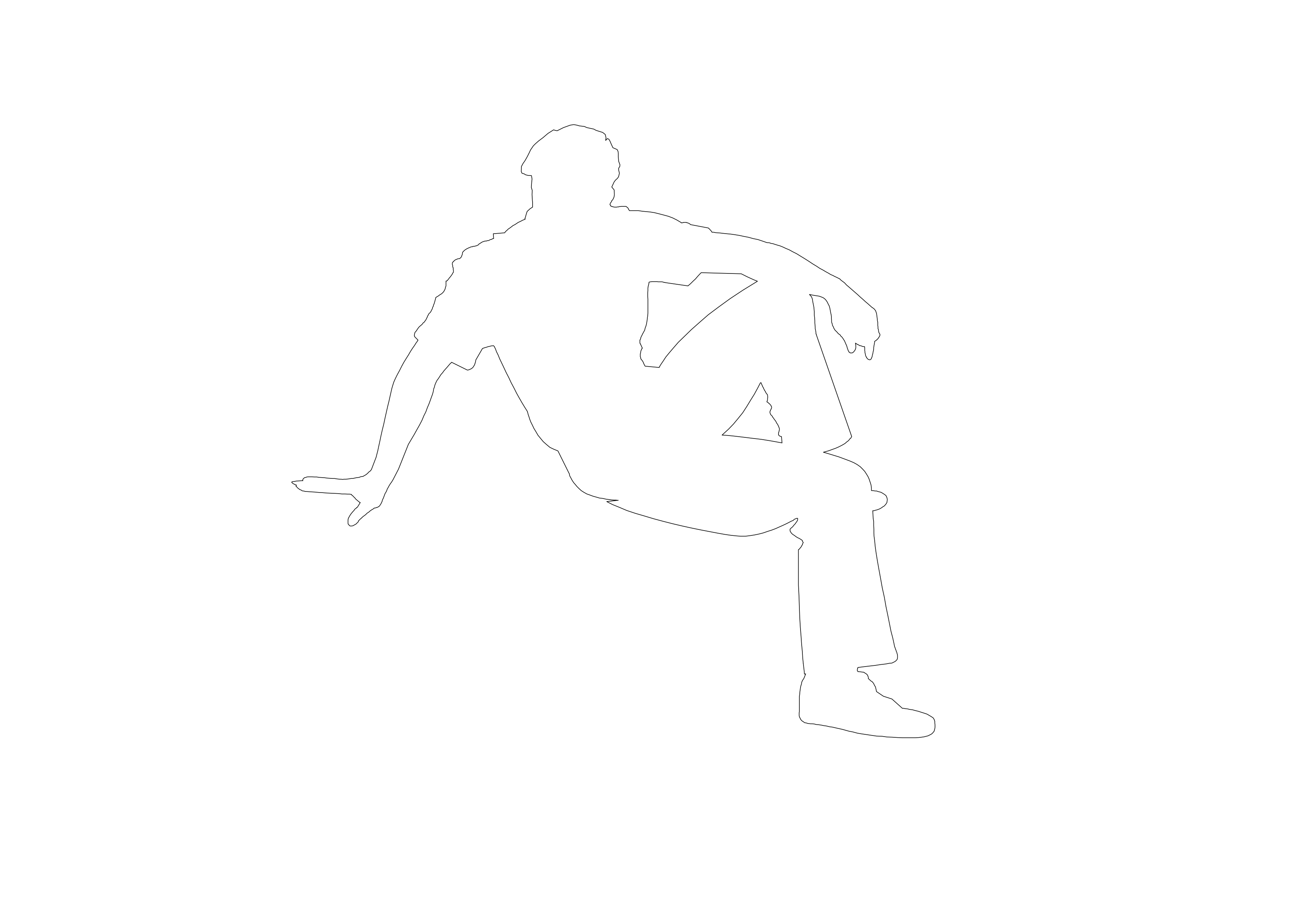 Free Person Sitting Elevation CAD Block – DWG, DXF, PDF Format