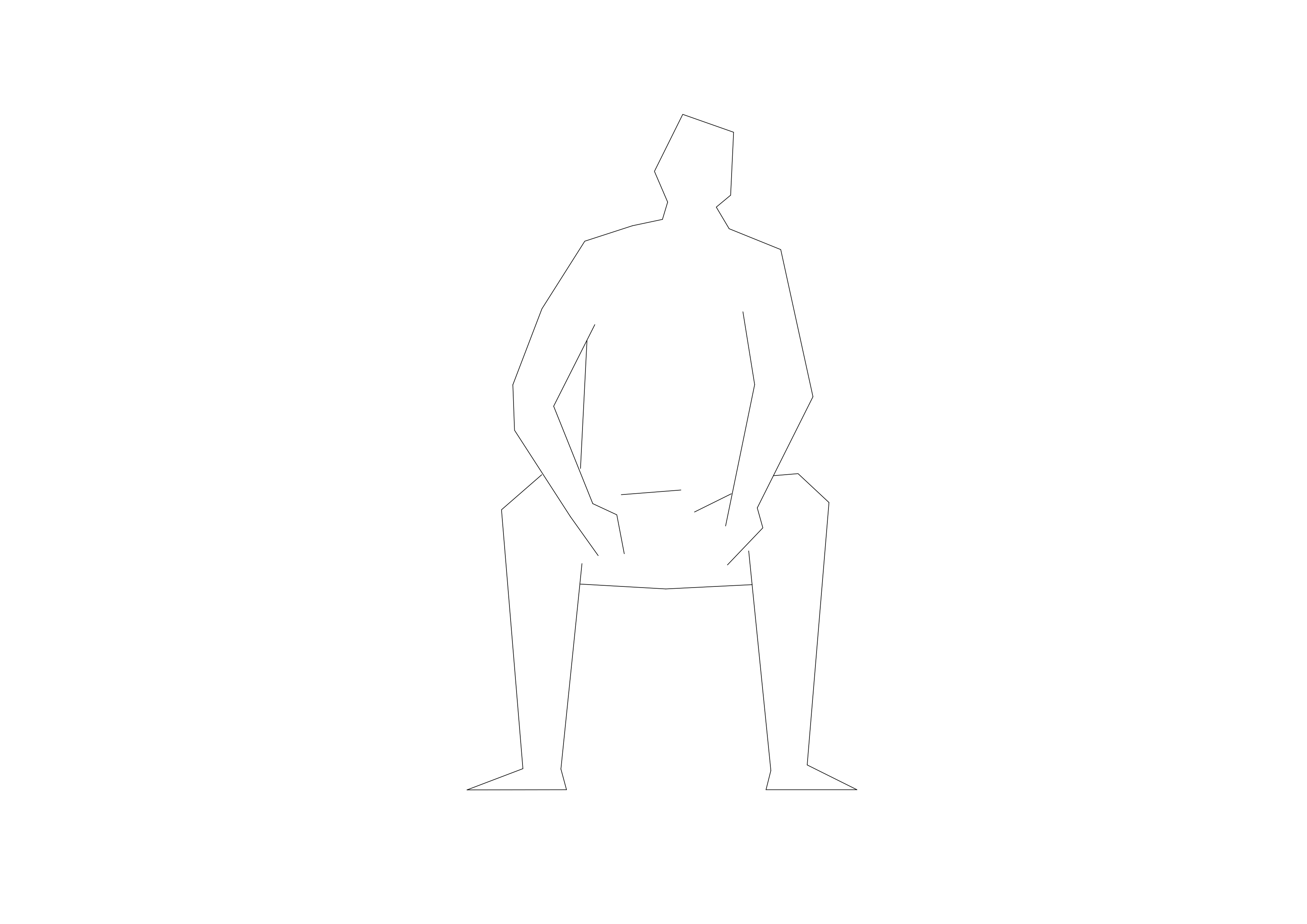 Free Person Sitting Elevation CAD Block – DWG, DXF, PDF Format