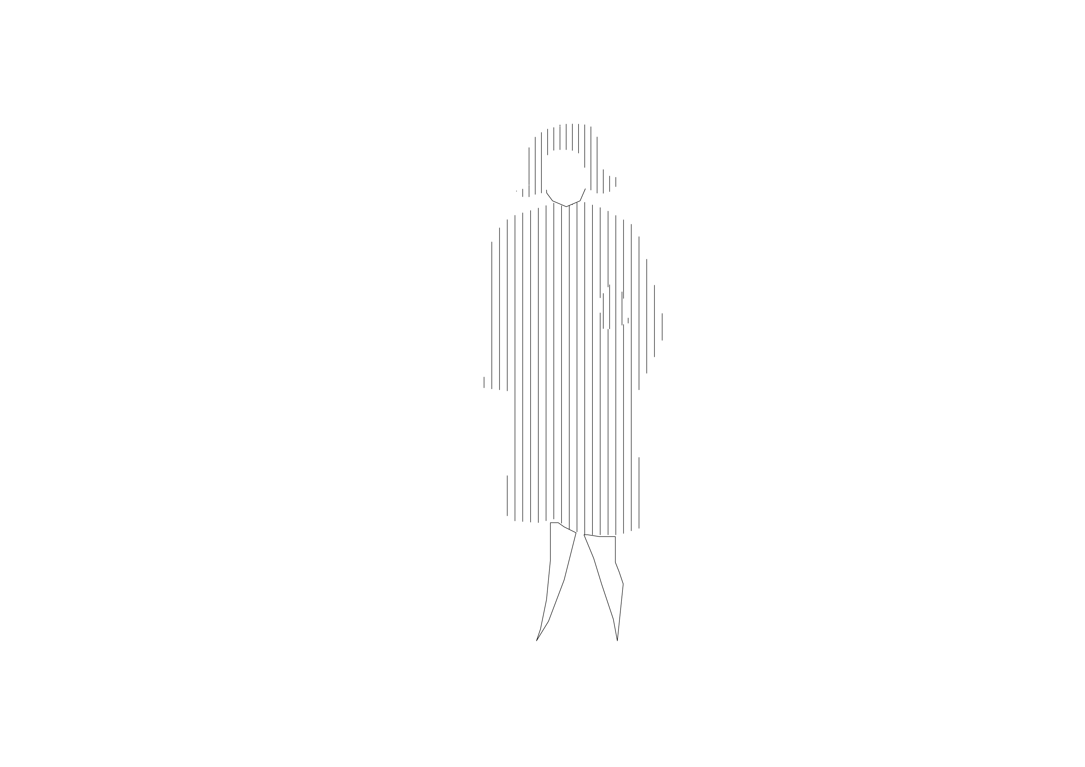 Free Person Standing Elevation CAD Block – DWG, DXF, PDF Format