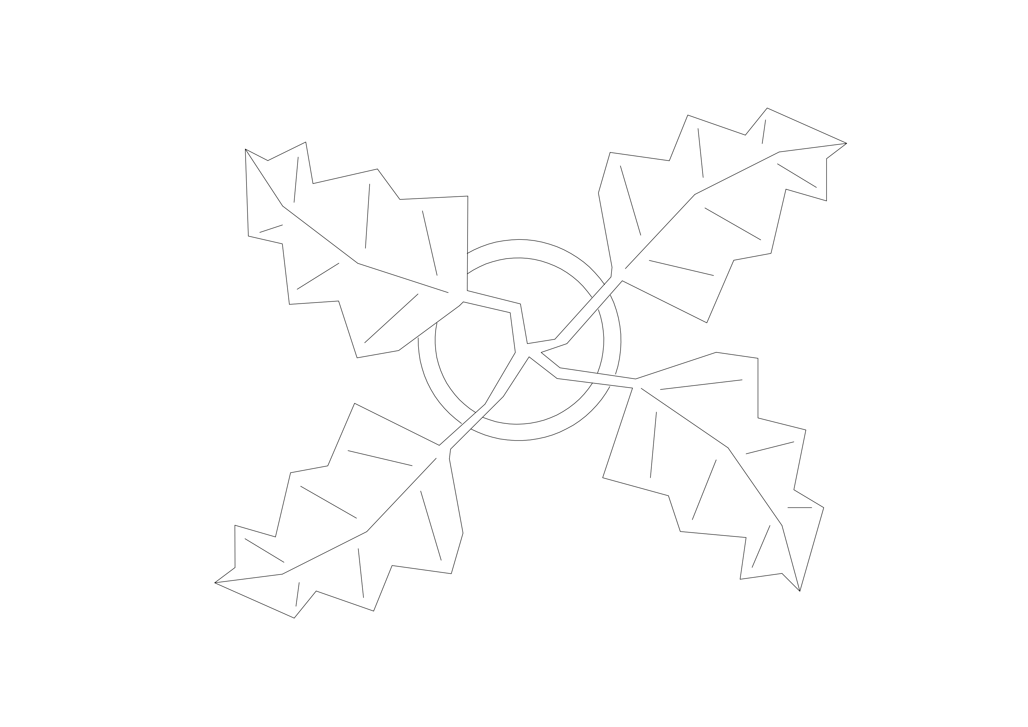 Free Plant Top View CAD Block – DWG, DXF, PDF Format