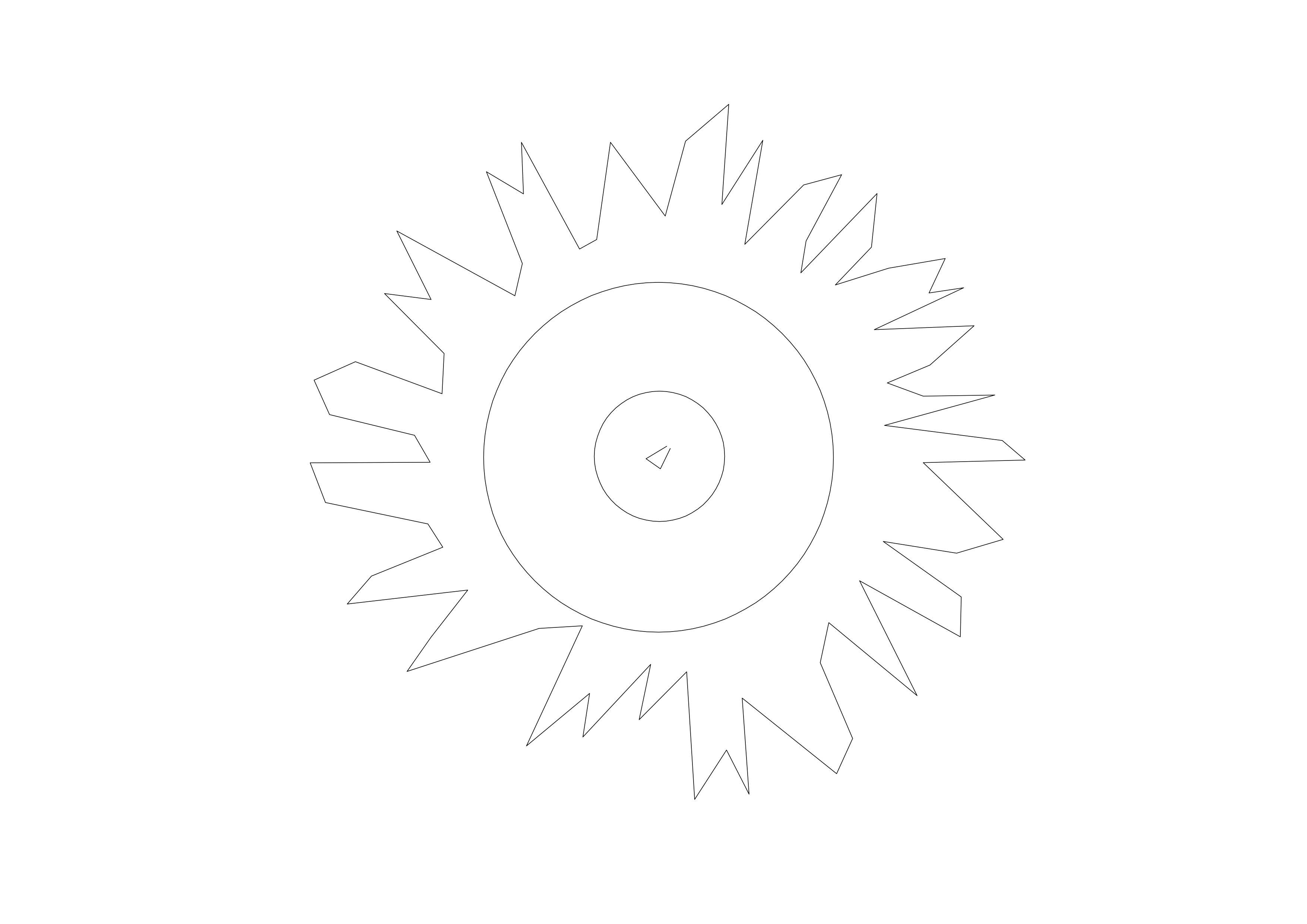 Free Plant Top View CAD Block – DWG, DXF, PDF Format