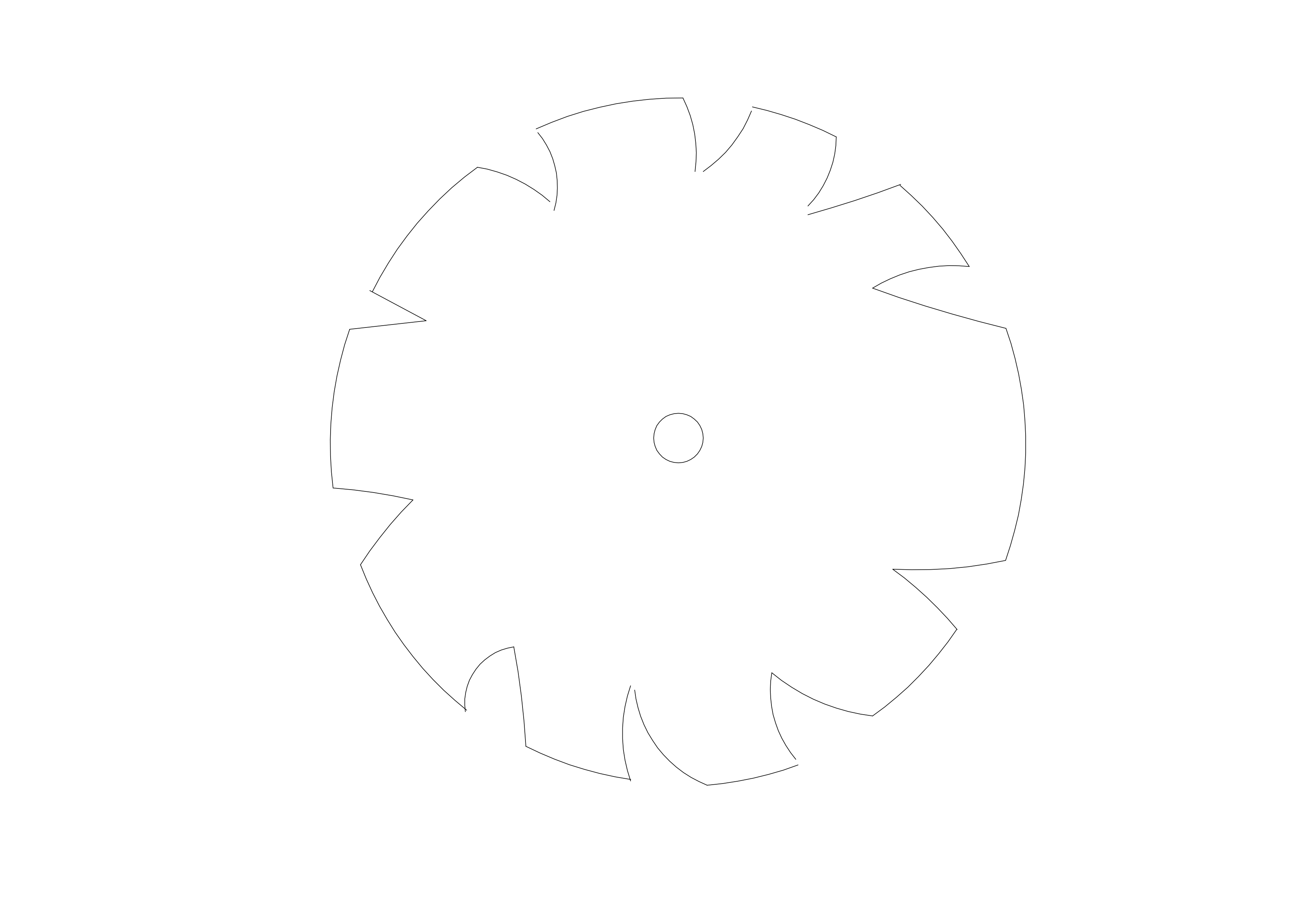 Free Plant Top View CAD Block – DWG, DXF, PDF Format