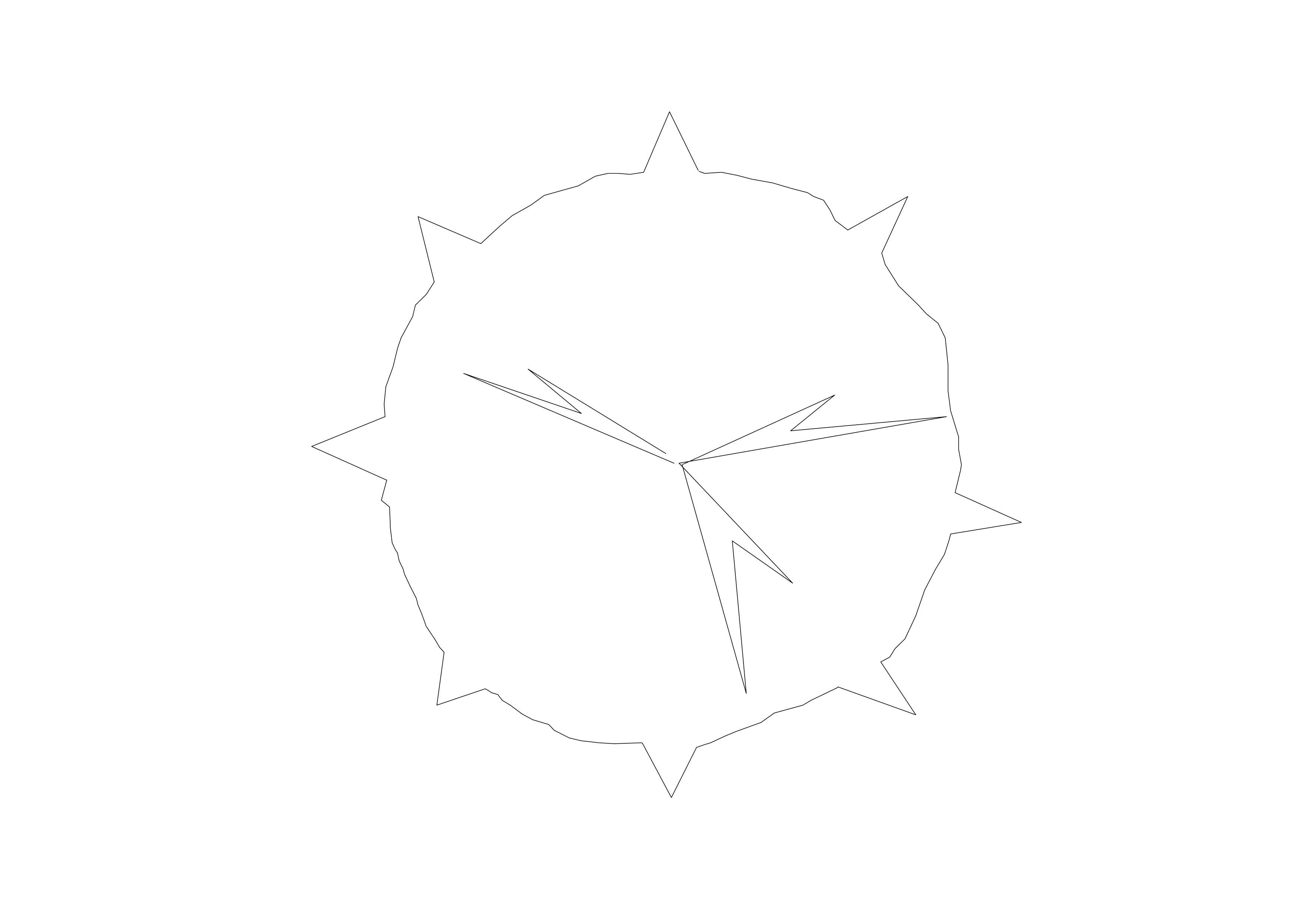 Free Plant Top View CAD Block – DWG, DXF, PDF Format