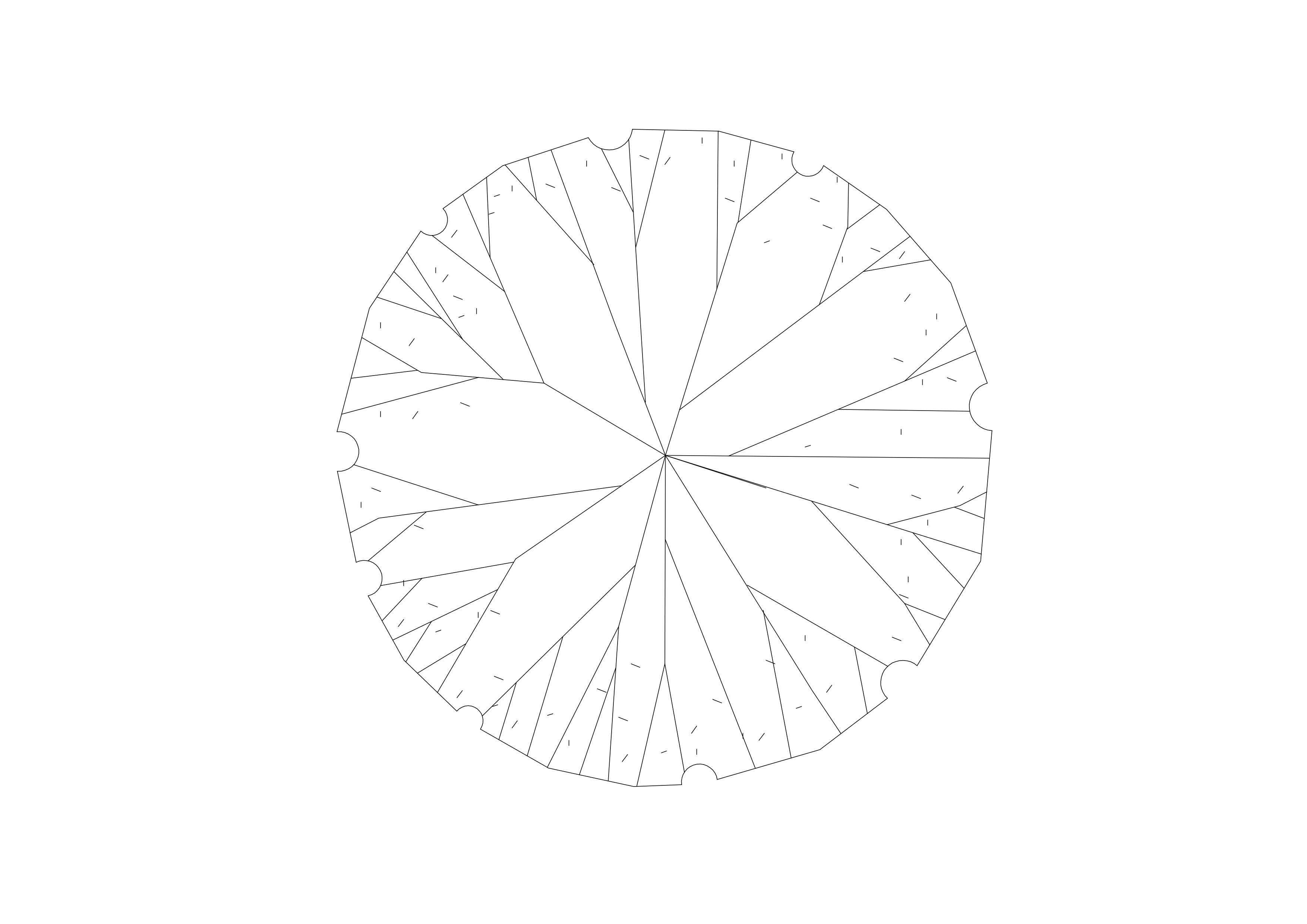 Free Plant Top View CAD Block – DWG, DXF, PDF Format