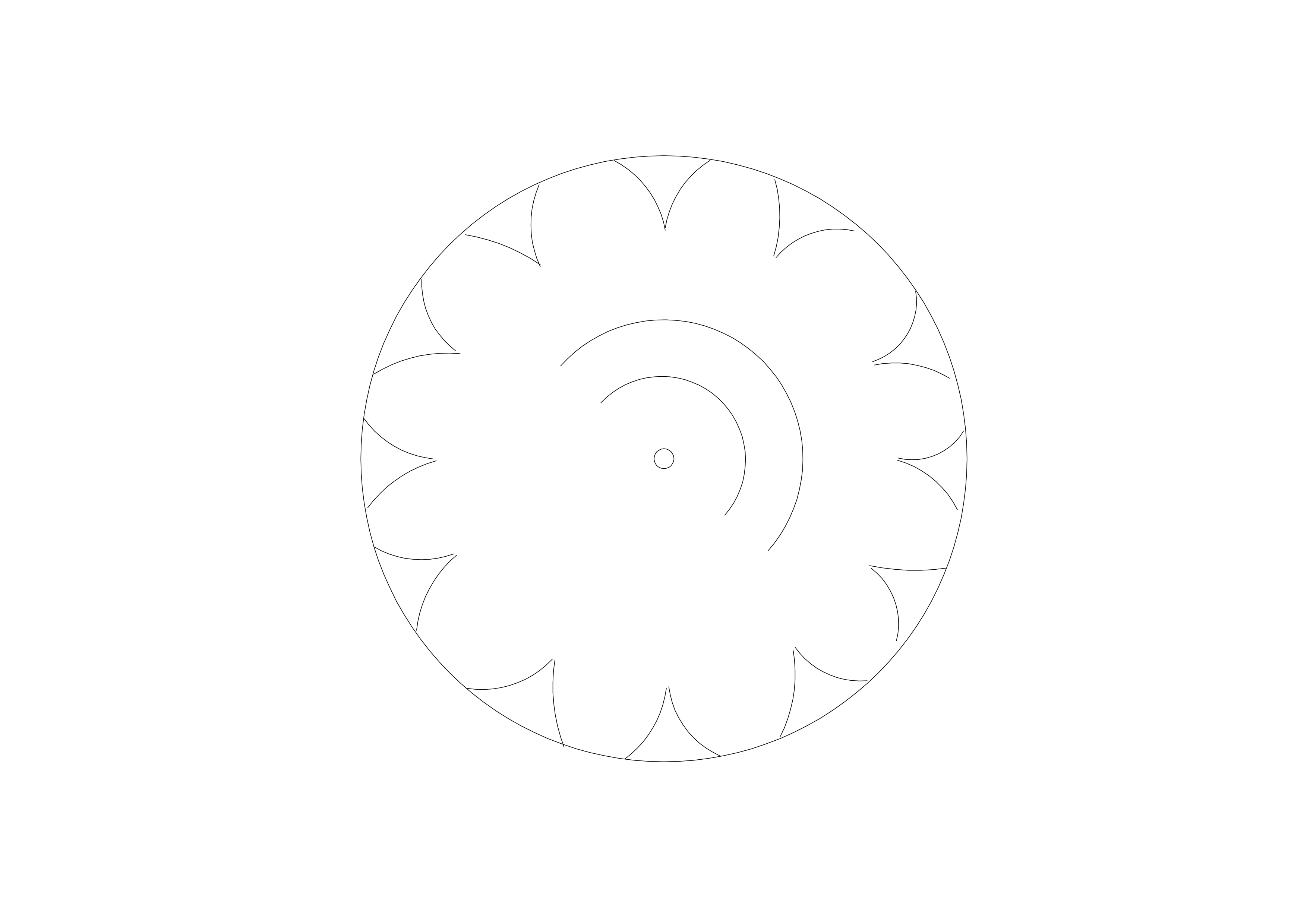 Free Plant Top View CAD Block – DWG, DXF, PDF Format