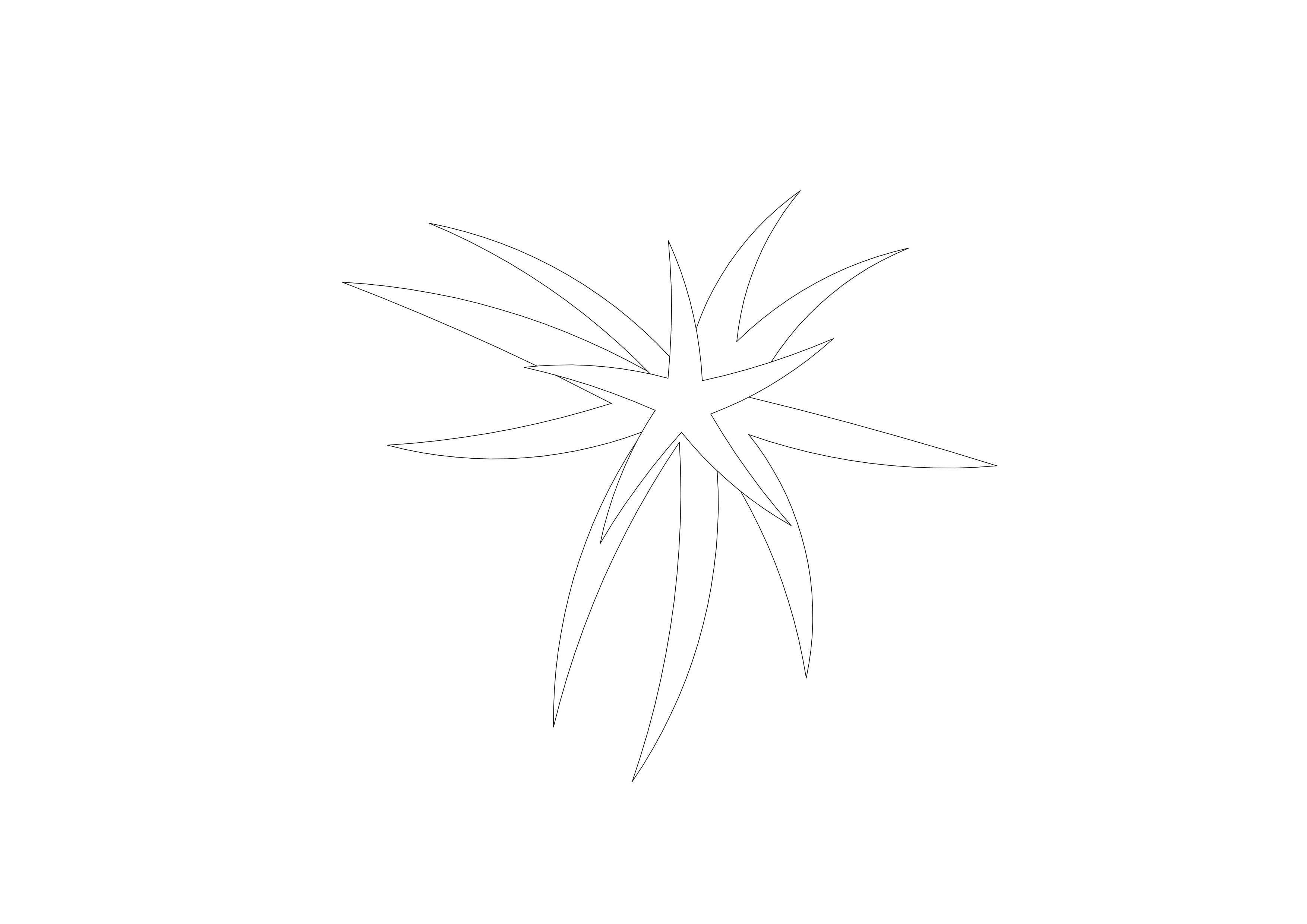 Free Plant Top View CAD Block – DWG, DXF, PDF Format