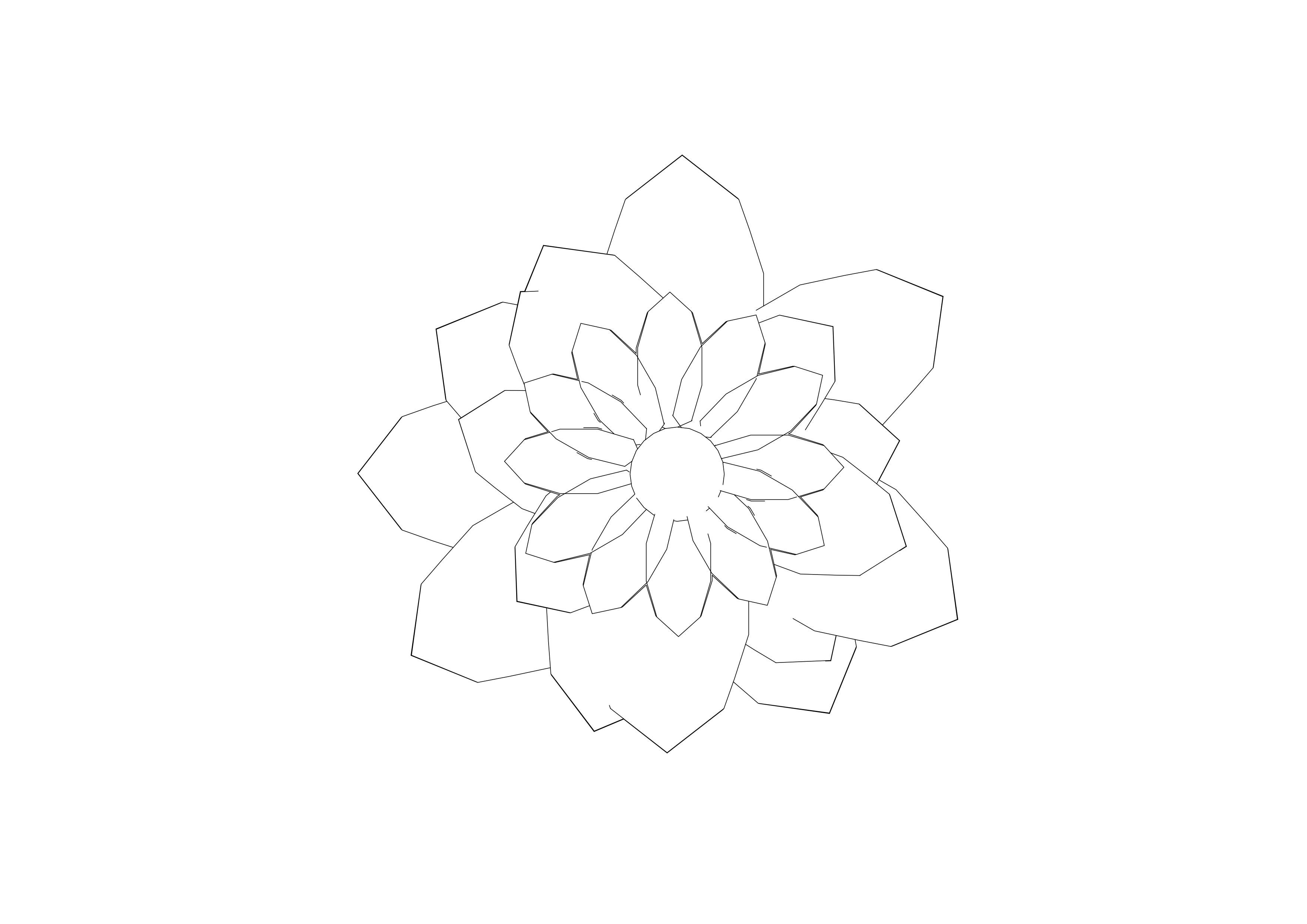 Free Plant Top View CAD Block – DWG, DXF, PDF Format