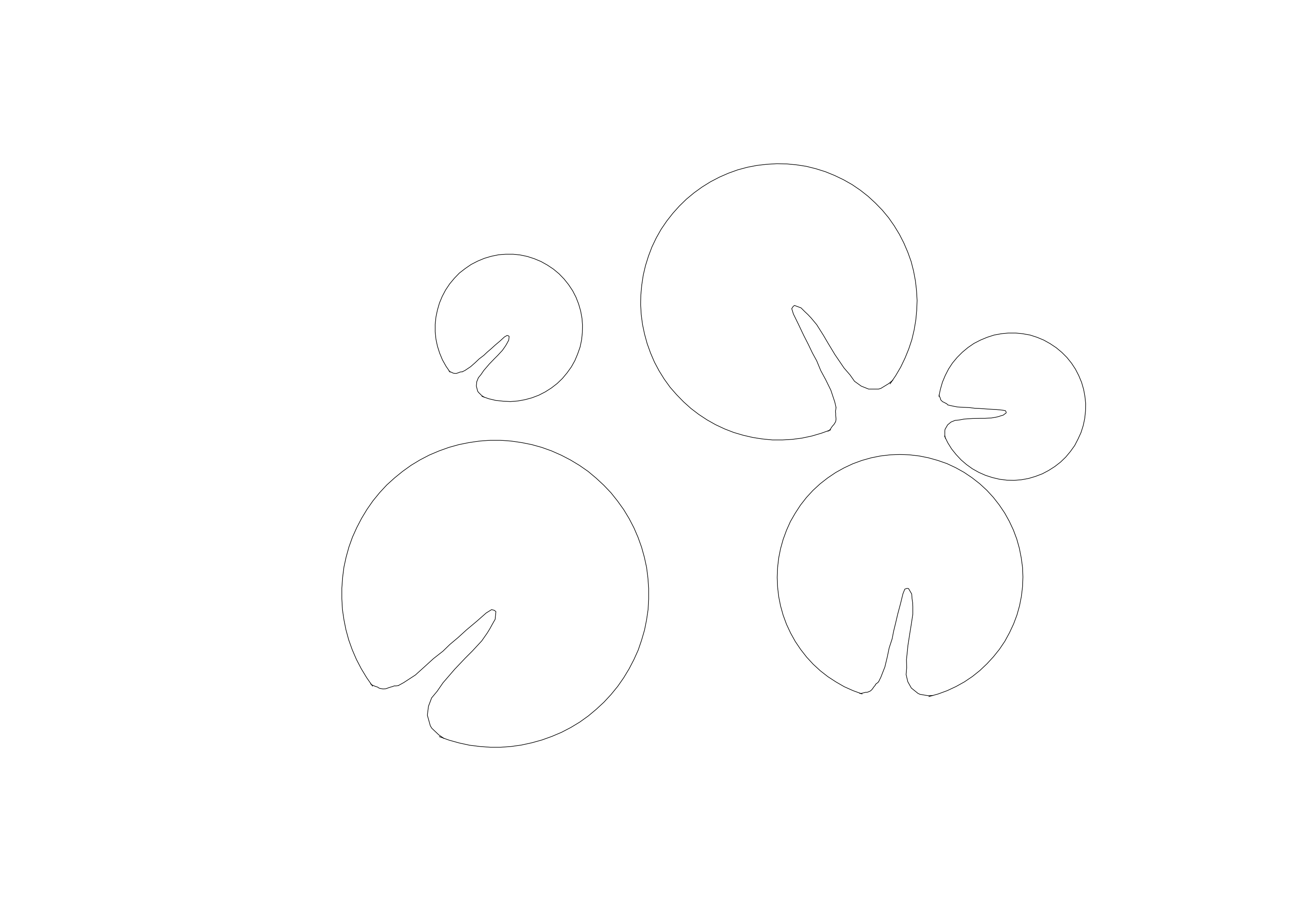 Free Plants Top View CAD Block – DWG, DXF, PDF Format