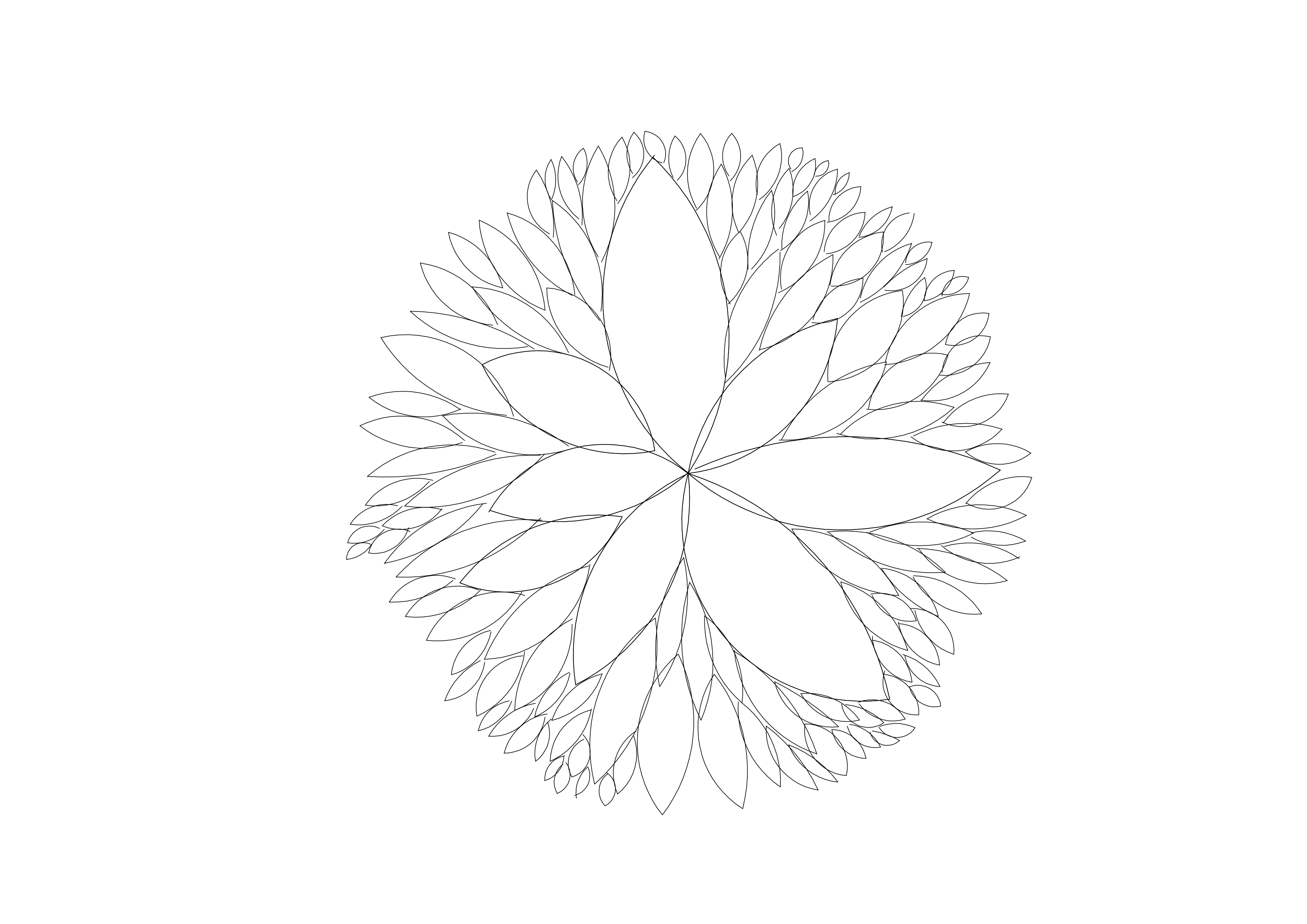 Free Plant Top View CAD Block – DWG, DXF, PDF Format