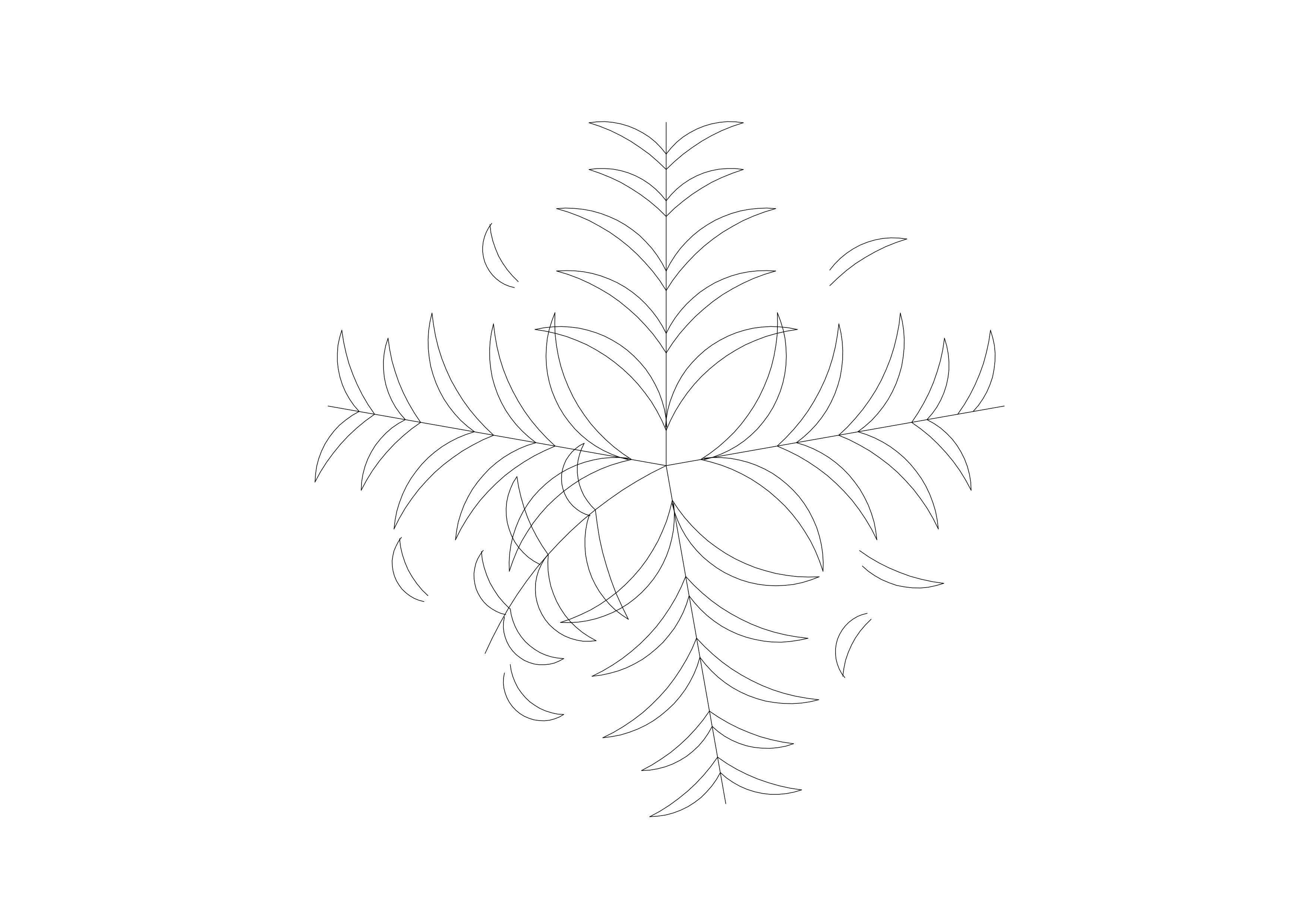 Free Plant Top View CAD Block – DWG, DXF, PDF Format