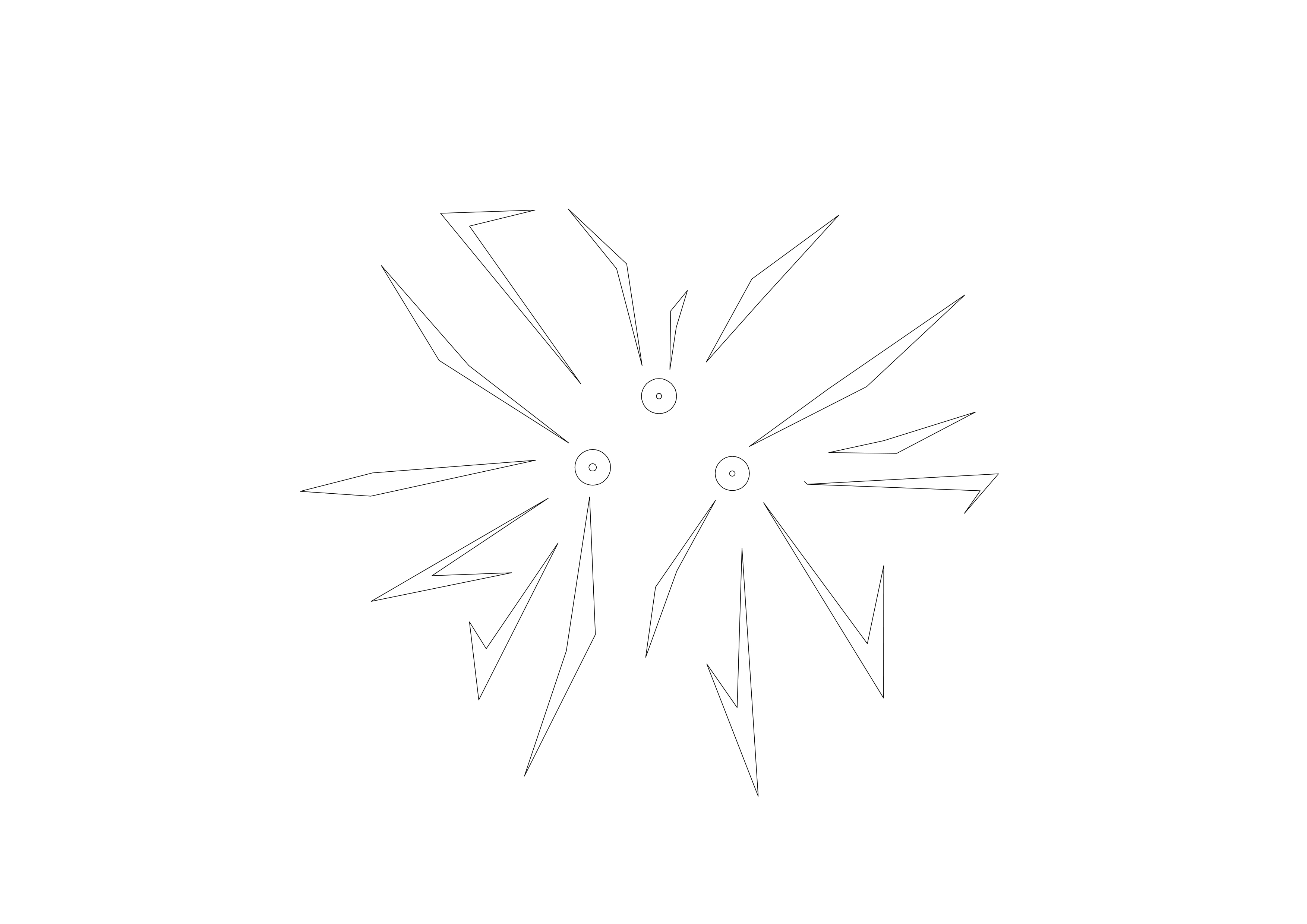 Free Plant Top View CAD Block – DWG, DXF, PDF Format