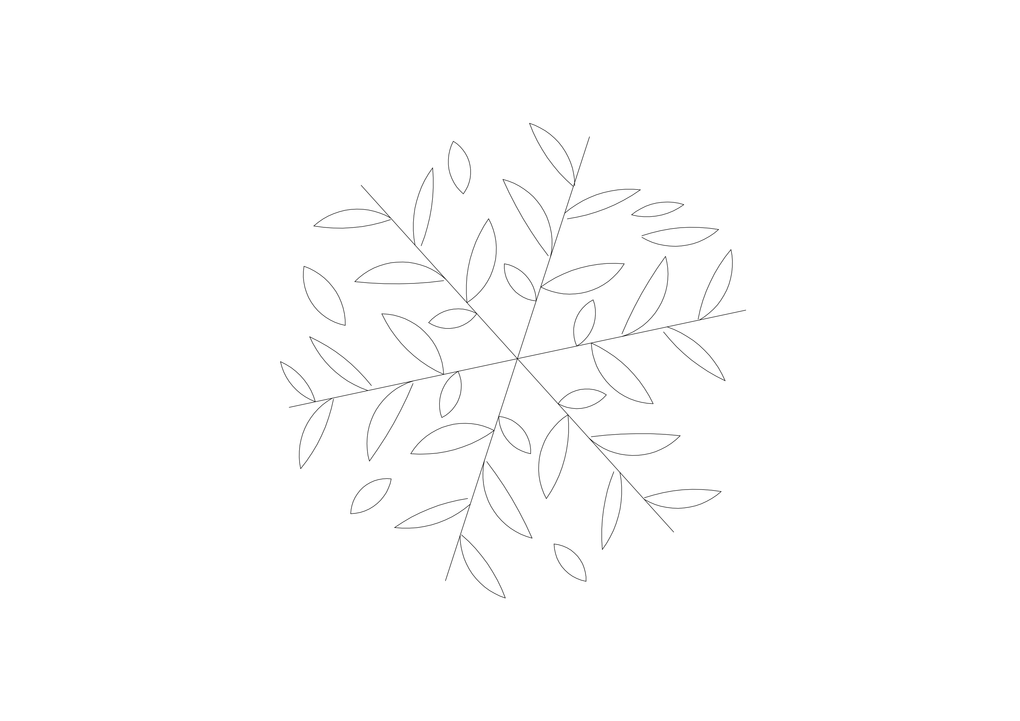 Free Plant Top View CAD Block – DWG, DXF, PDF Format