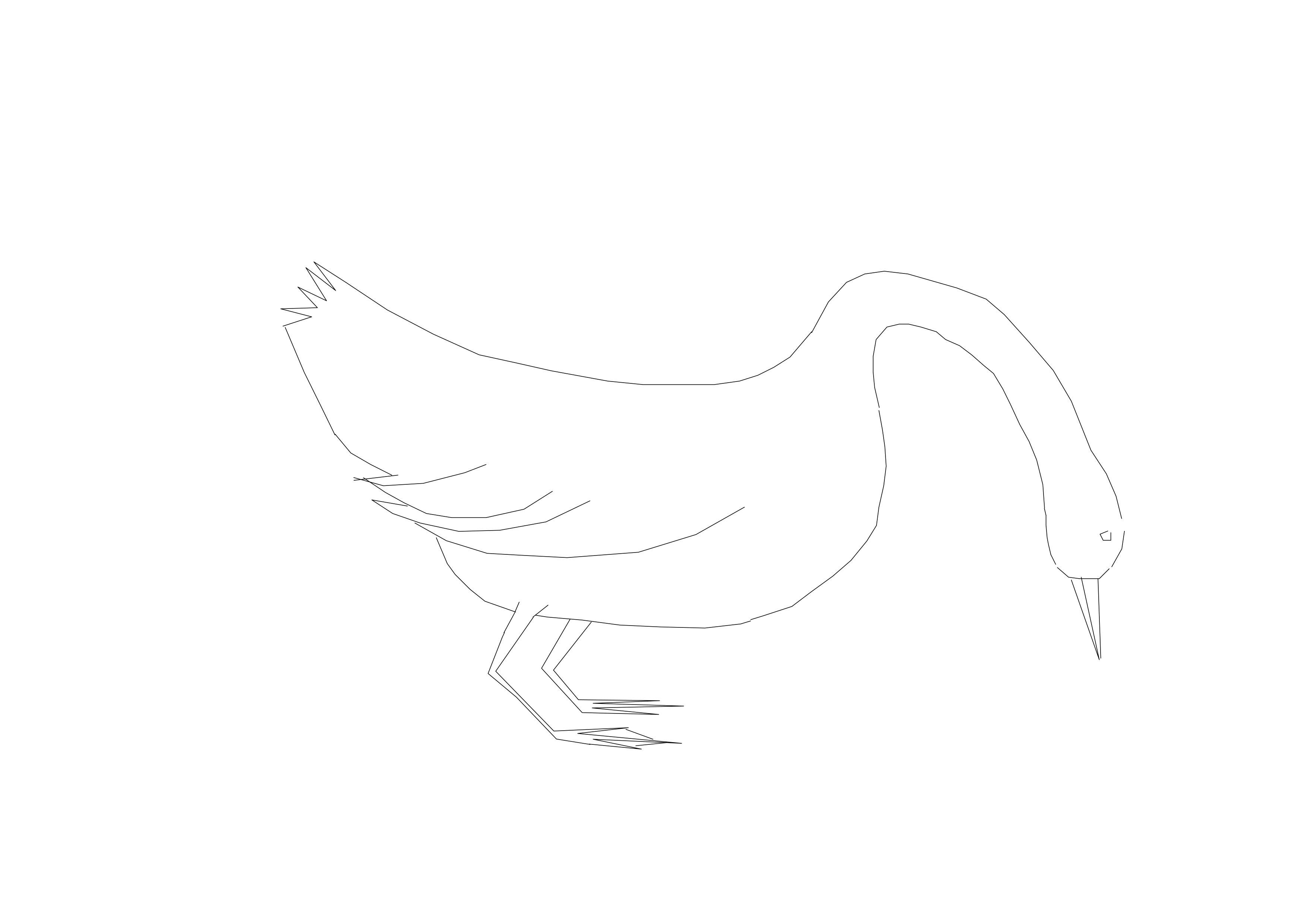 Free Bird CAD Block – DWG, DXF, PDF Format