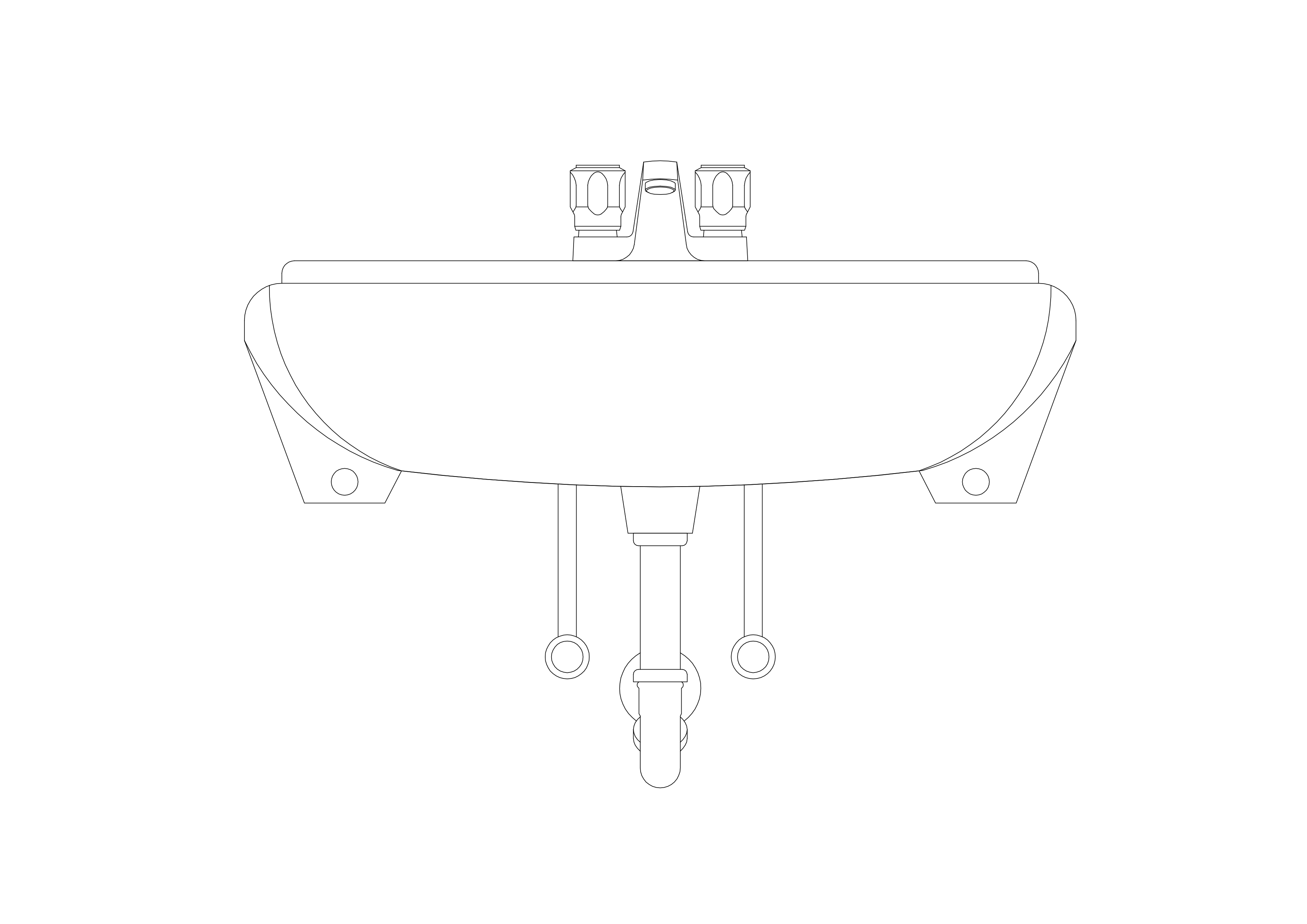 Free Sink Elevation CAD Block – DWG, DXF, PDF Format