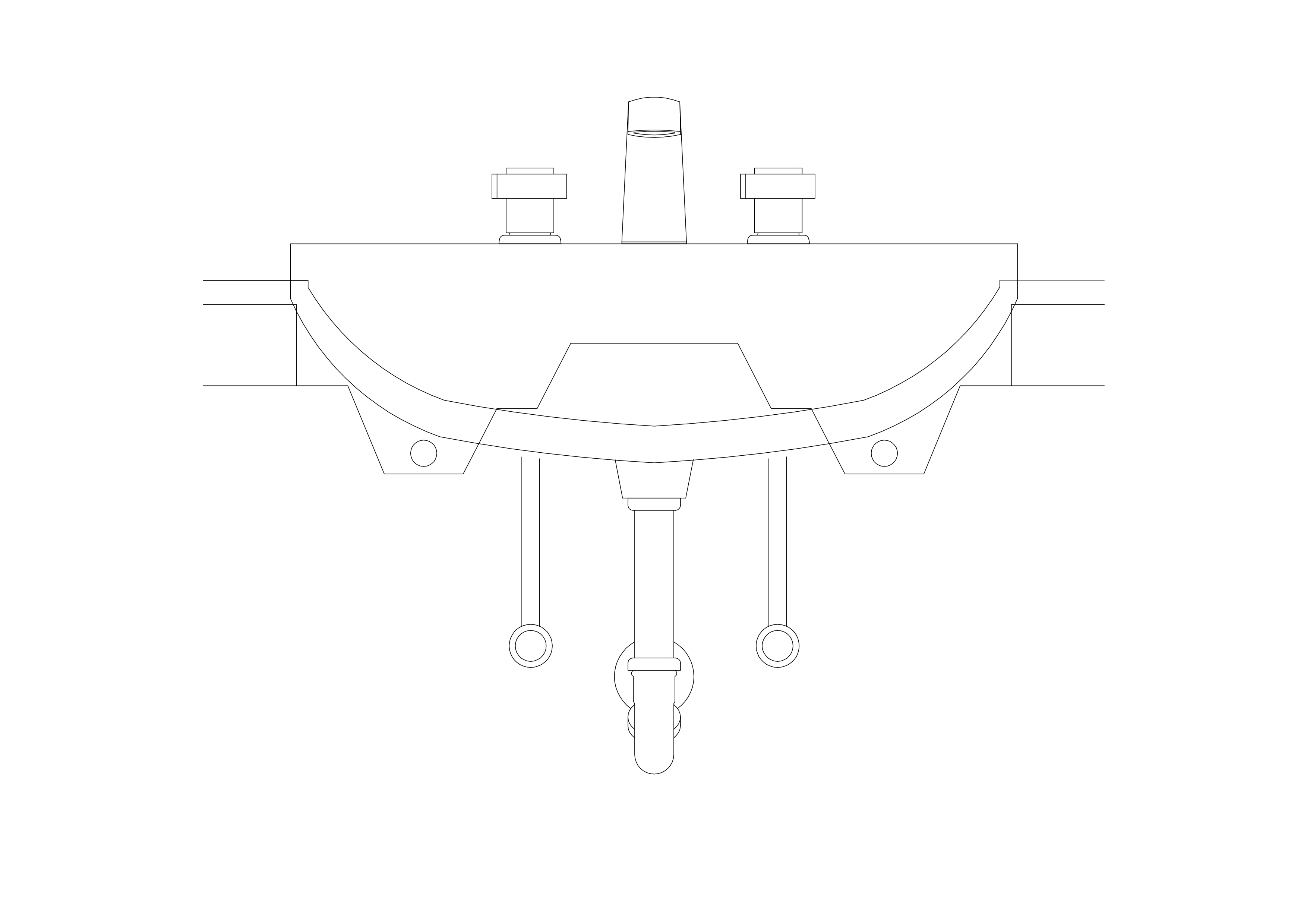 Free Sink Elevation CAD Block – DWG, DXF, PDF Format