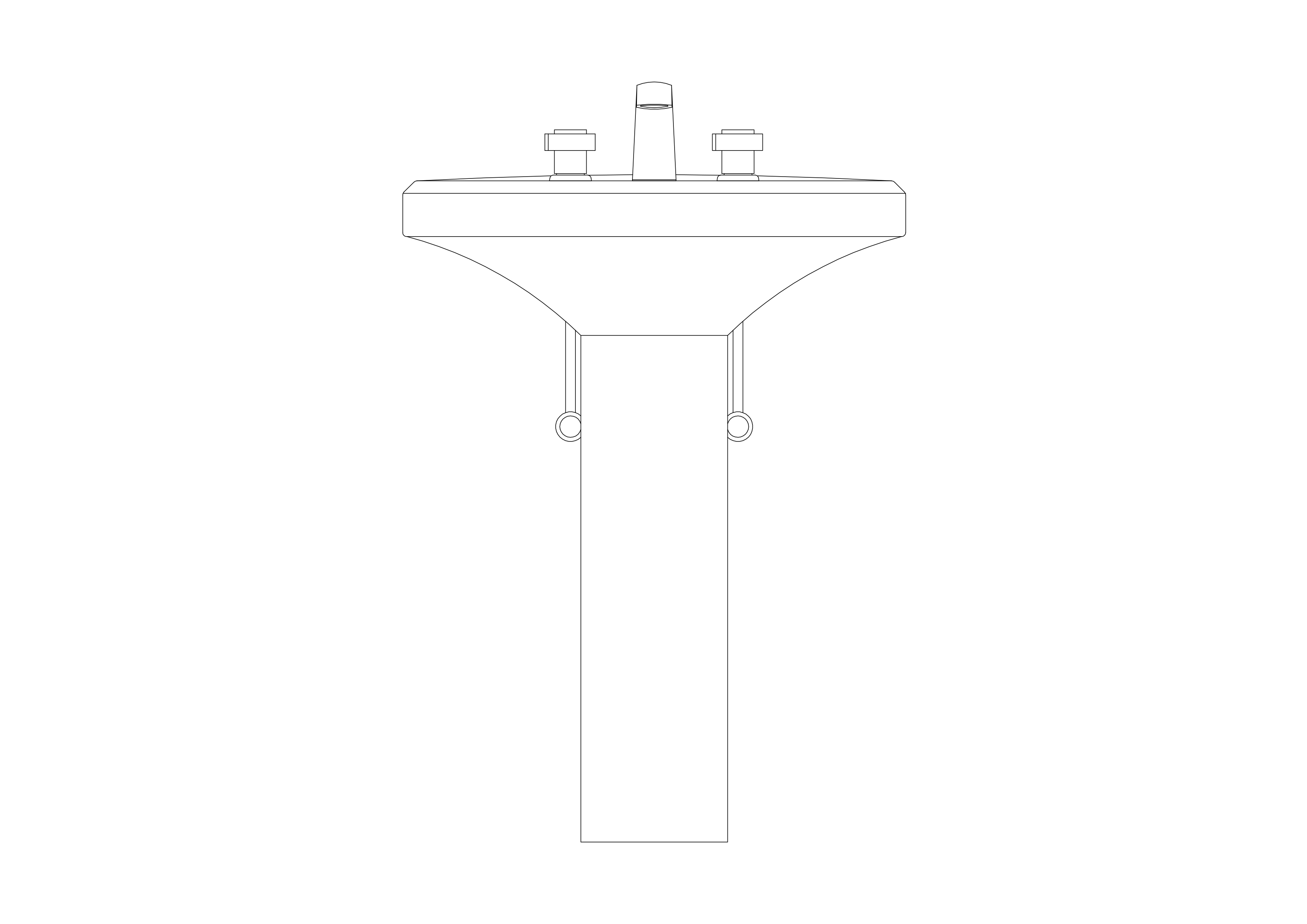 Free Sink Elevation CAD Block – DWG, DXF, PDF Format