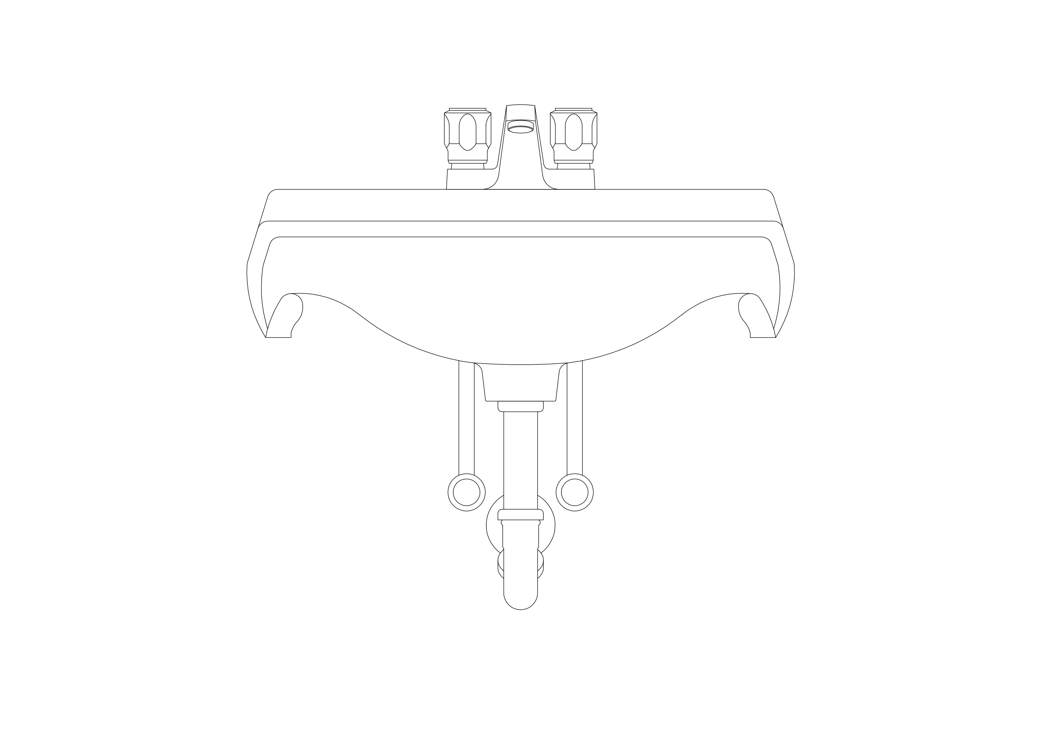 Free Sink Elevation CAD Block – DWG, DXF, PDF Format