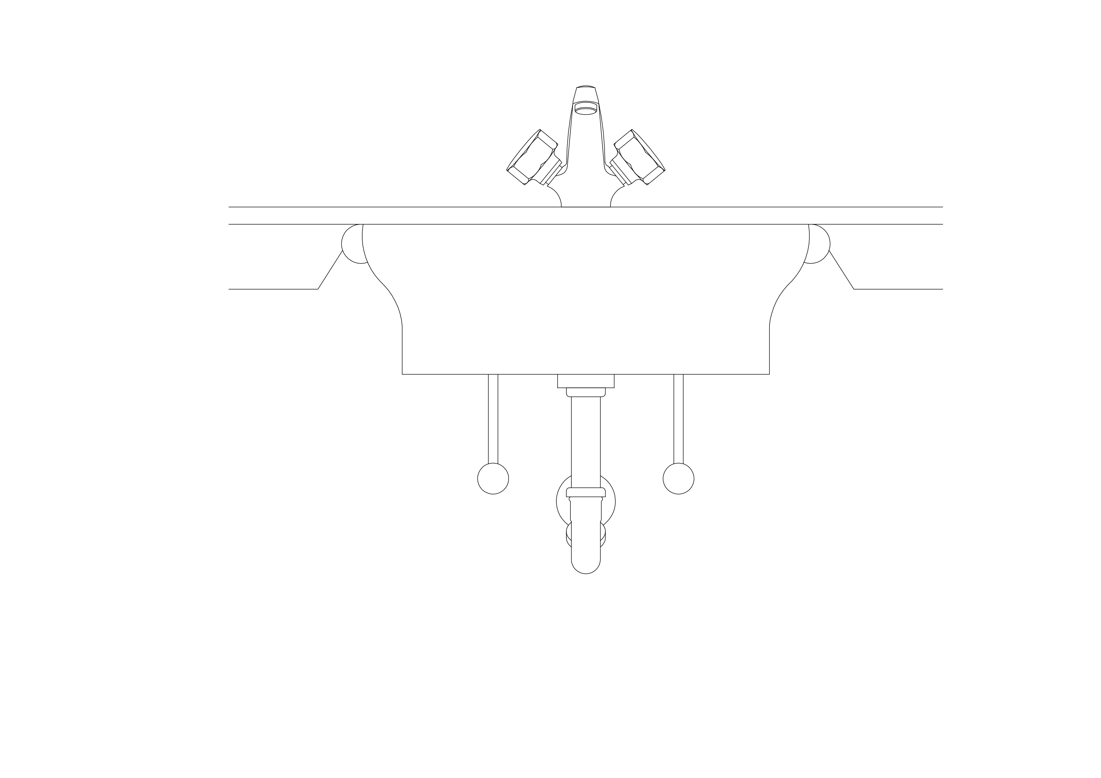 Free Sink Elevation CAD Block – DWG, DXF, PDF Format