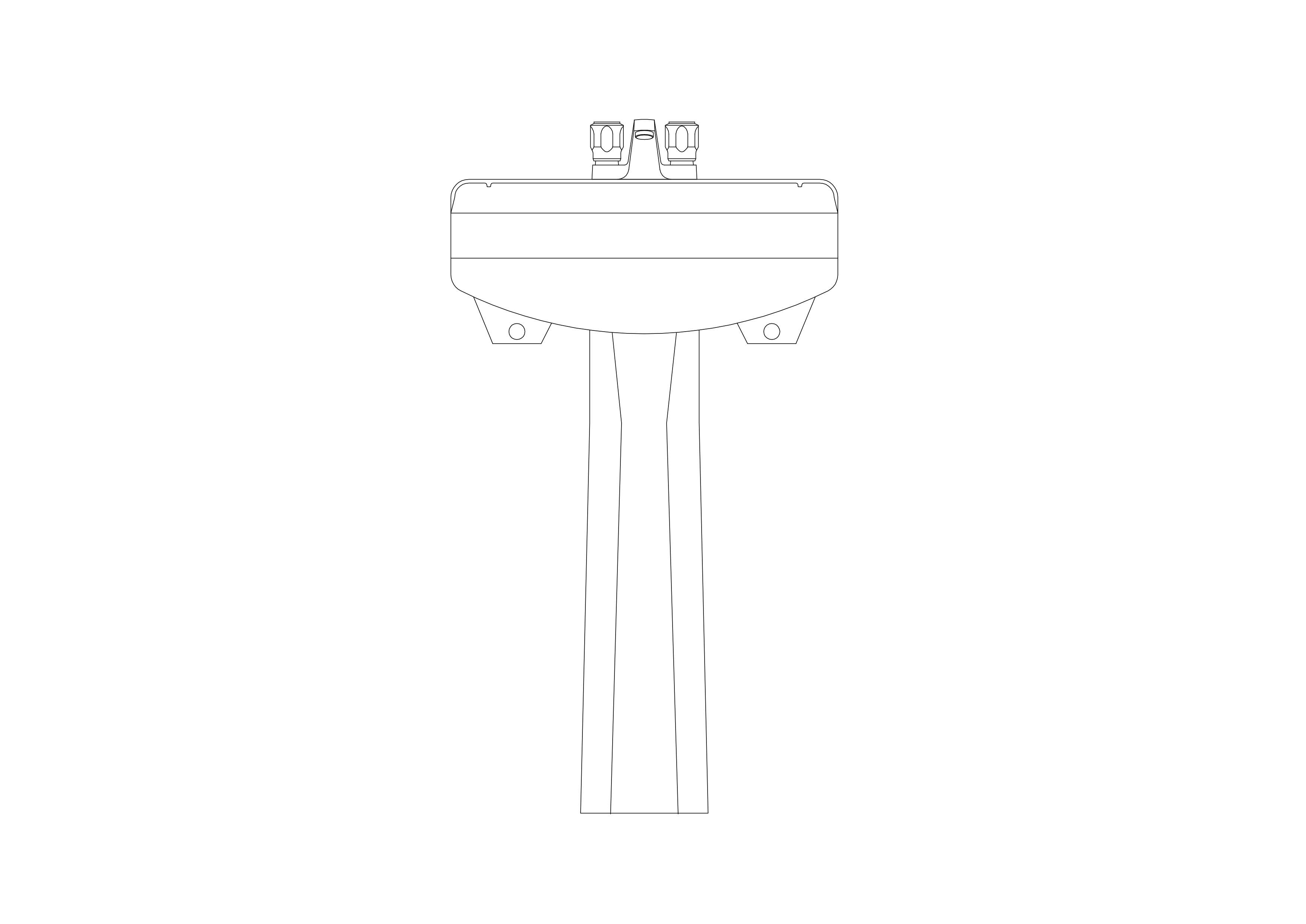 Free Sink Elevation CAD Block – DWG, DXF, PDF Format