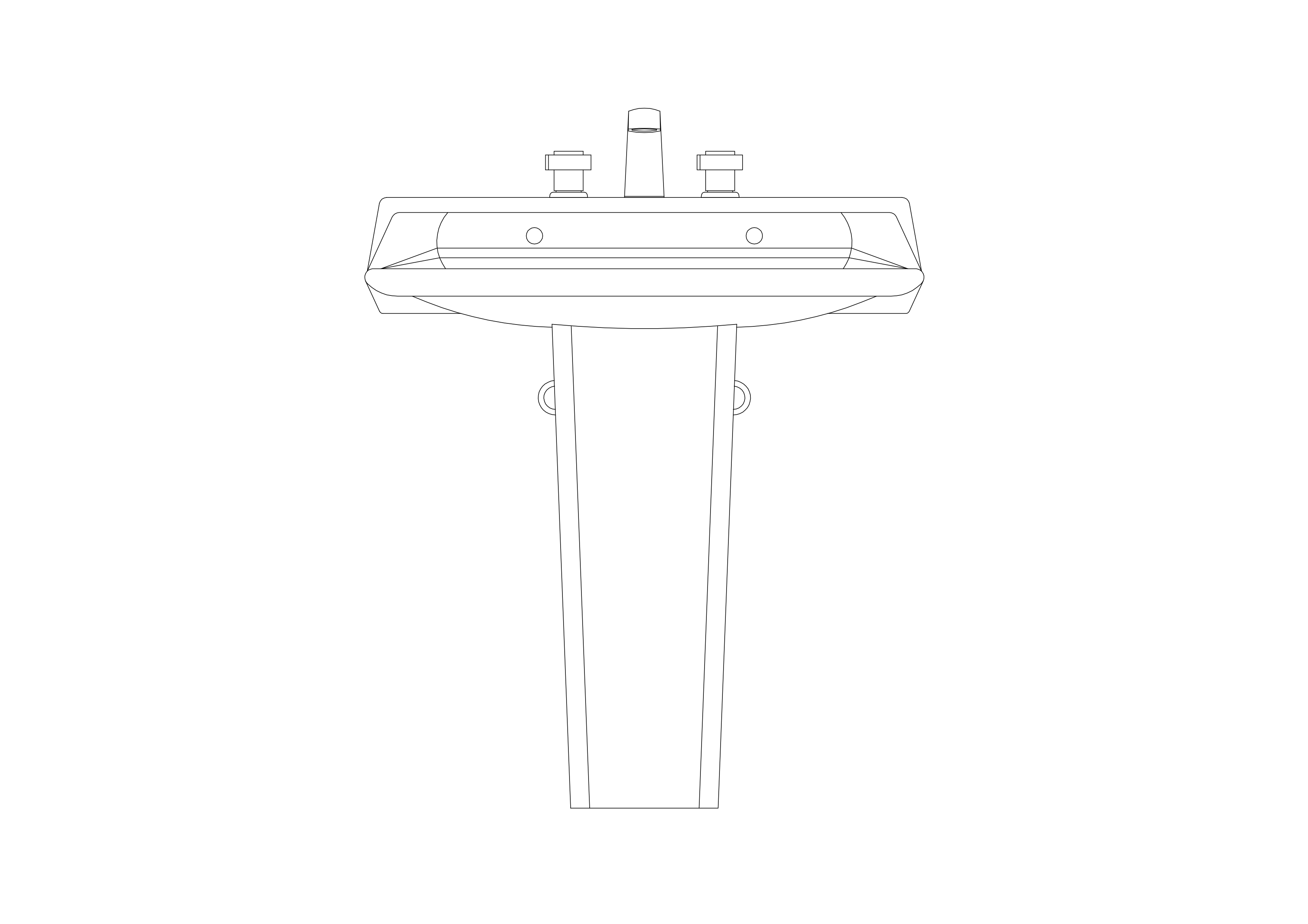 Free Sink Elevation CAD Block – DWG, DXF, PDF Format