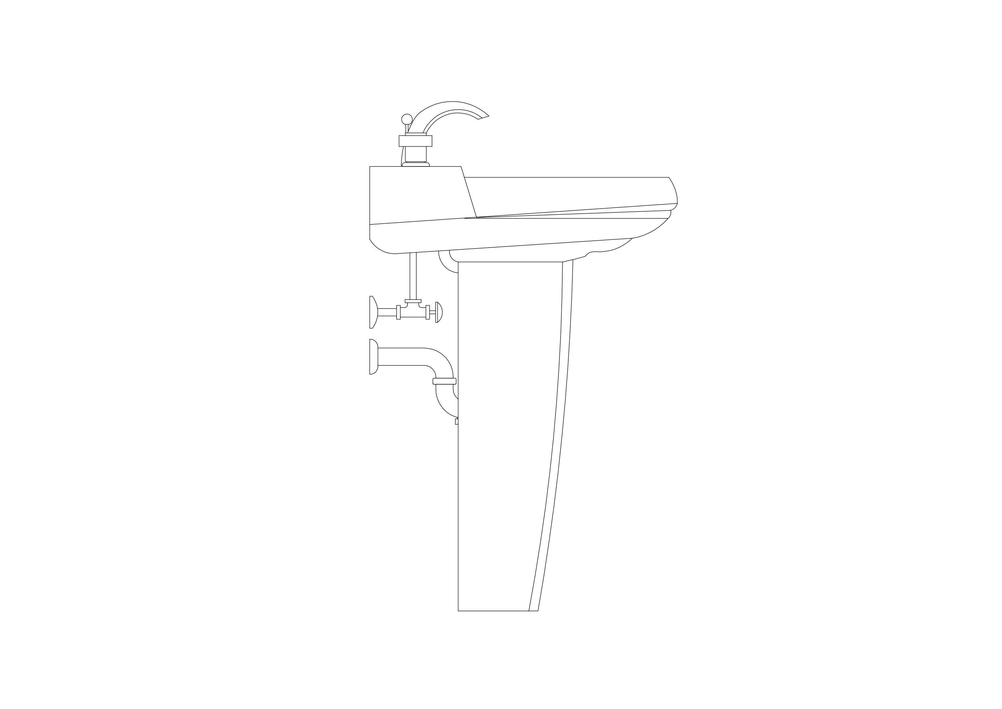 Free Sink Elevation CAD Block – DWG, DXF, PDF Format