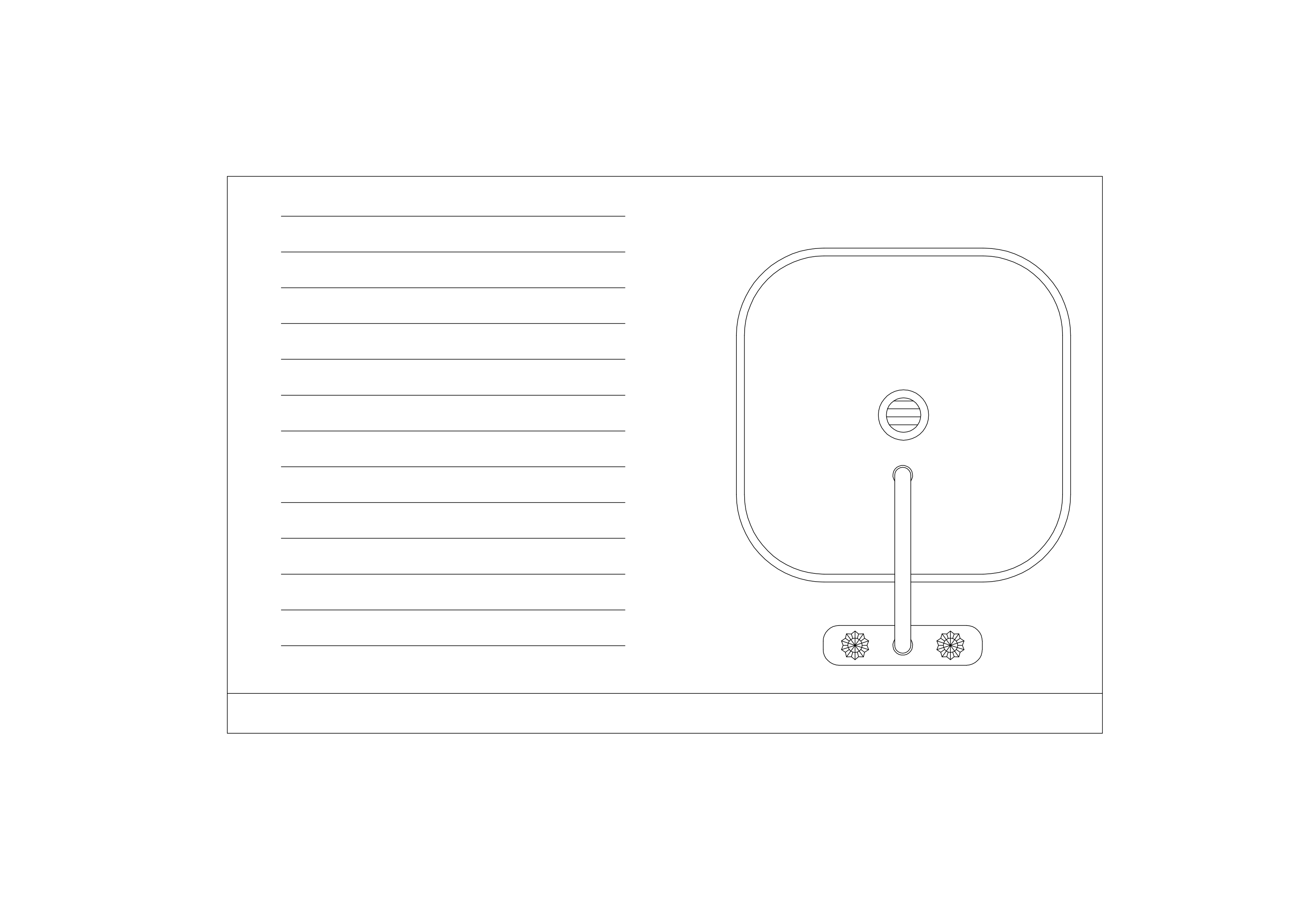 Free Kitchen Sink Top View CAD Block – DWG, DXF, PDF Format