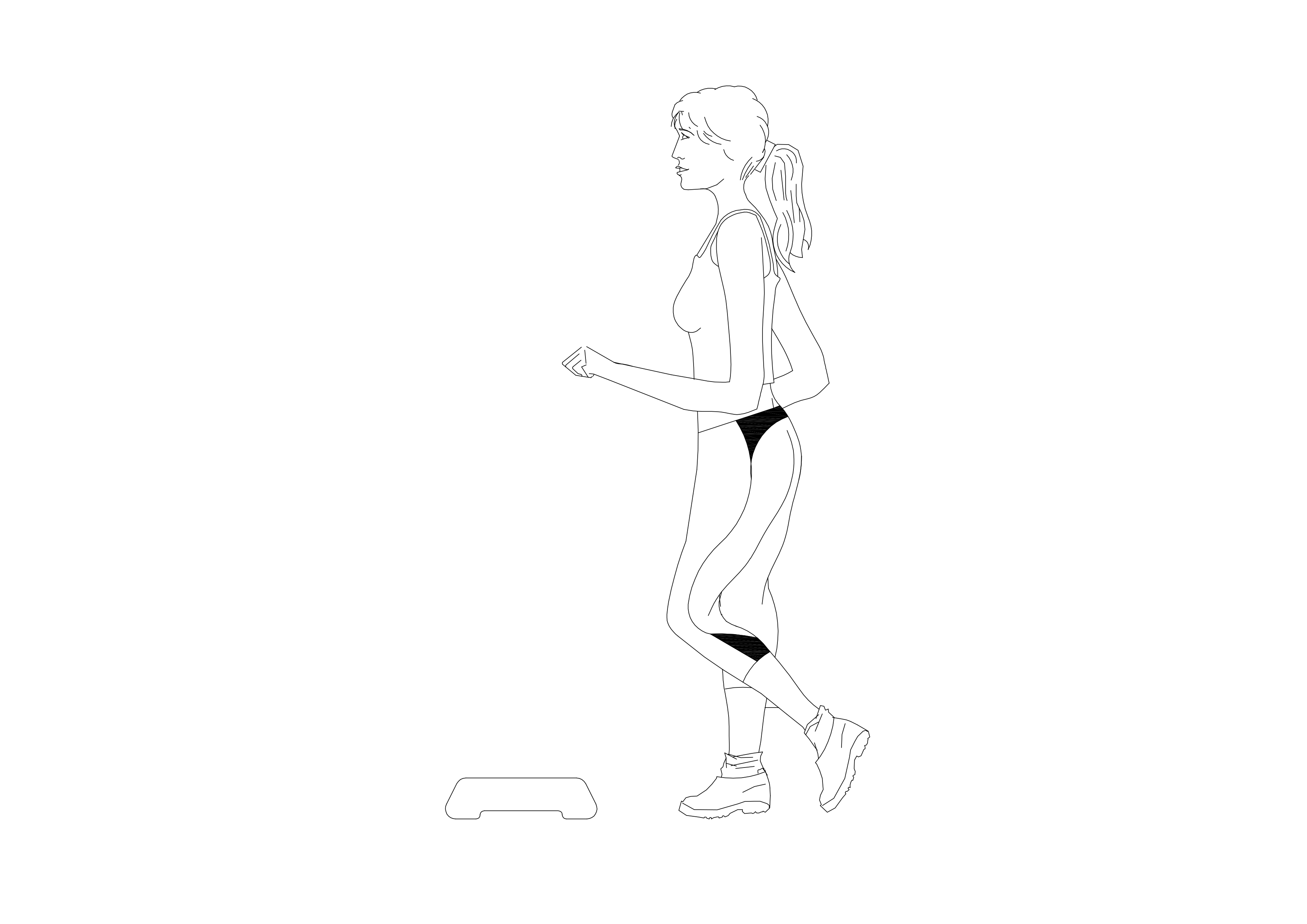 Free Gym Equipment Elevation CAD Block – DWG, DXF, PDF Format