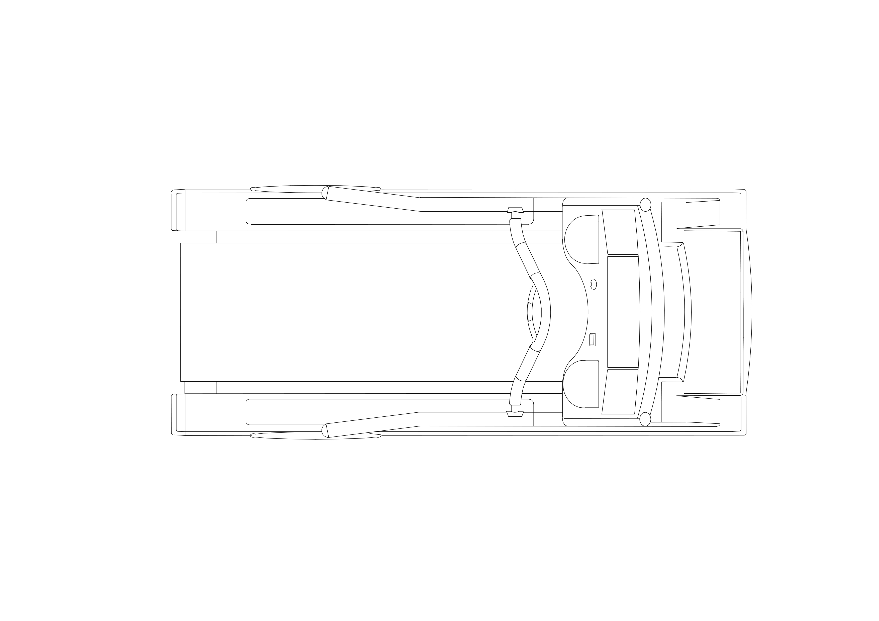 Free Gym Equipment Top View CAD Block – DWG, DXF, PDF Format