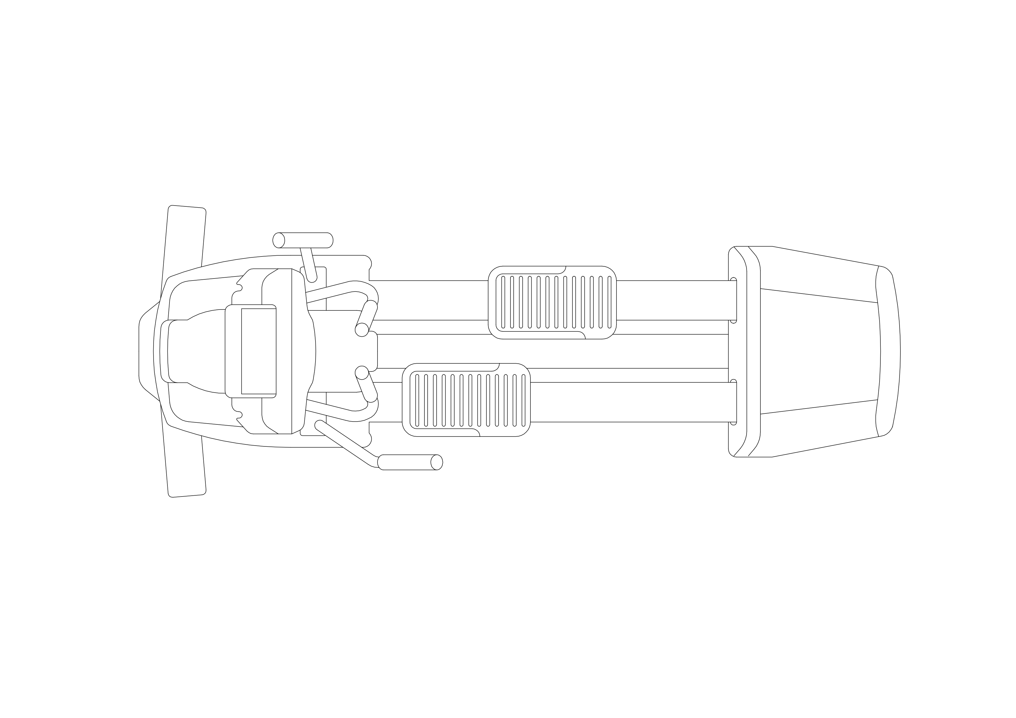 Free Gym Equipment Top View CAD Block – DWG, DXF, PDF Format