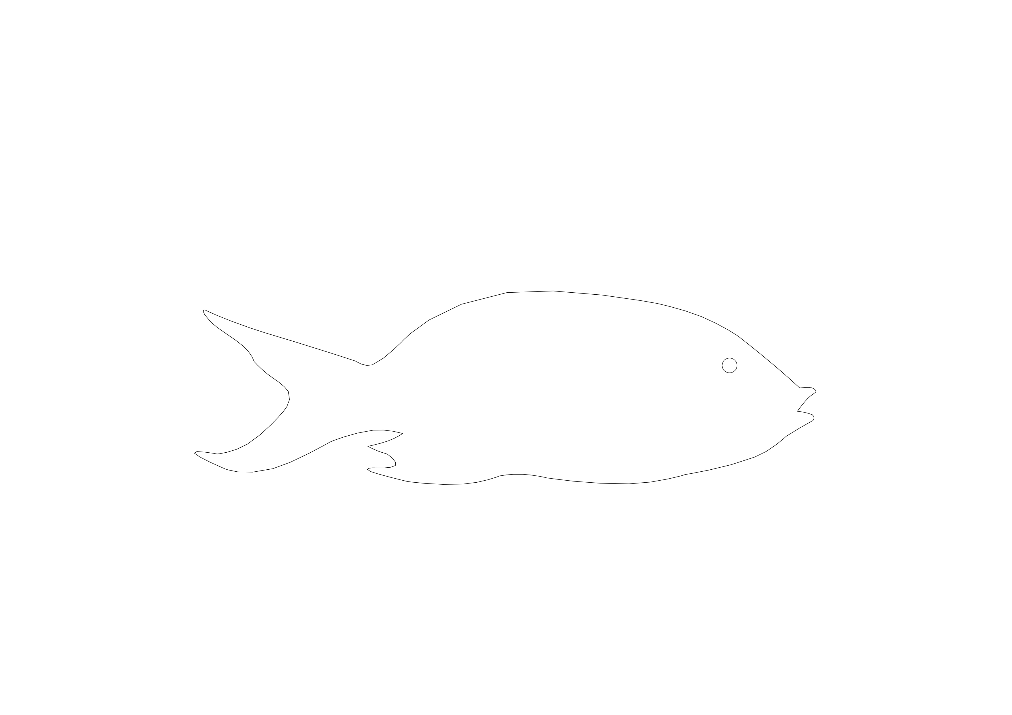Free Fish CAD Block – DWG, DXF, PDF Format