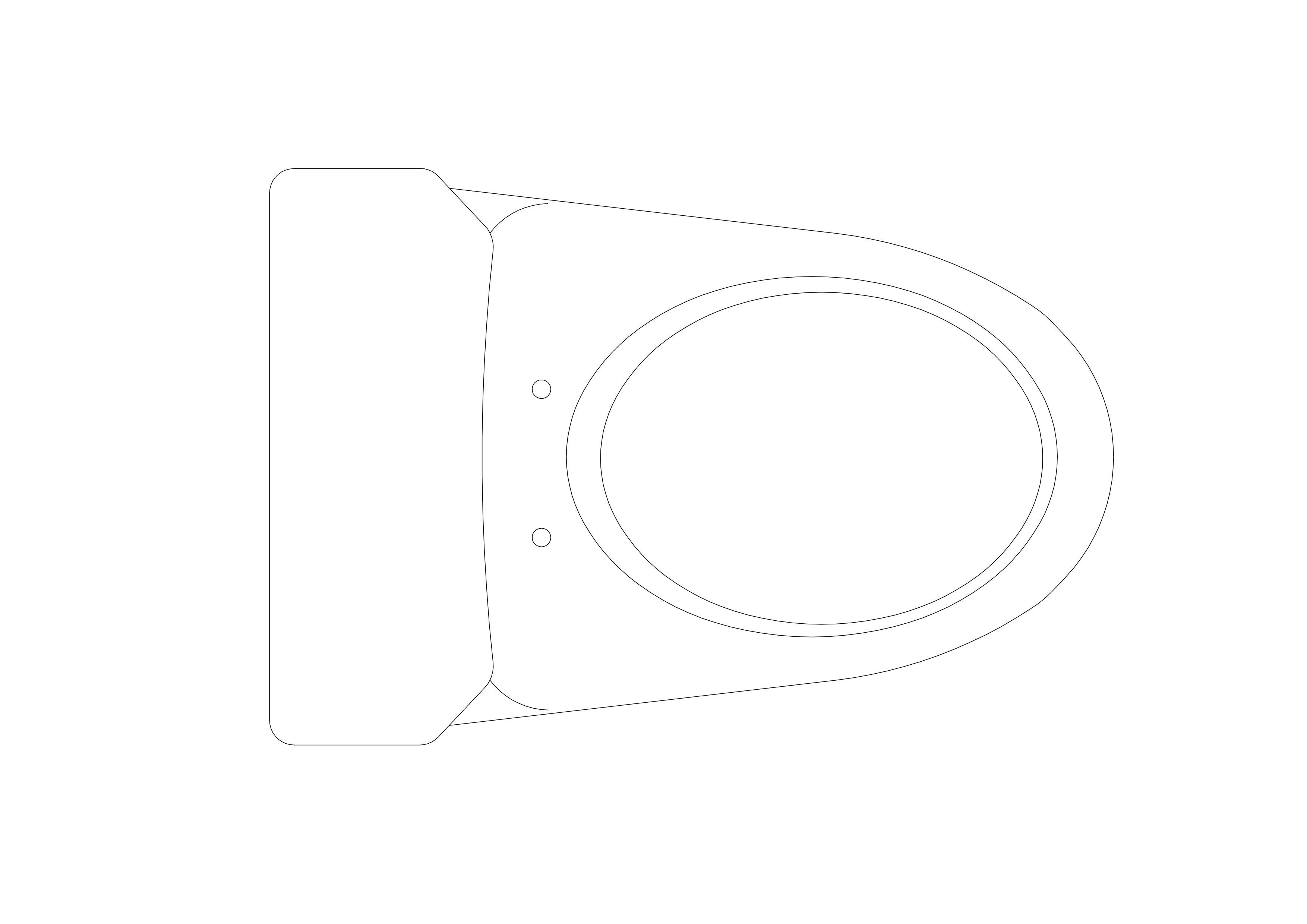 Free Toilet Top View CAD Block – DWG, DXF, PDF Format