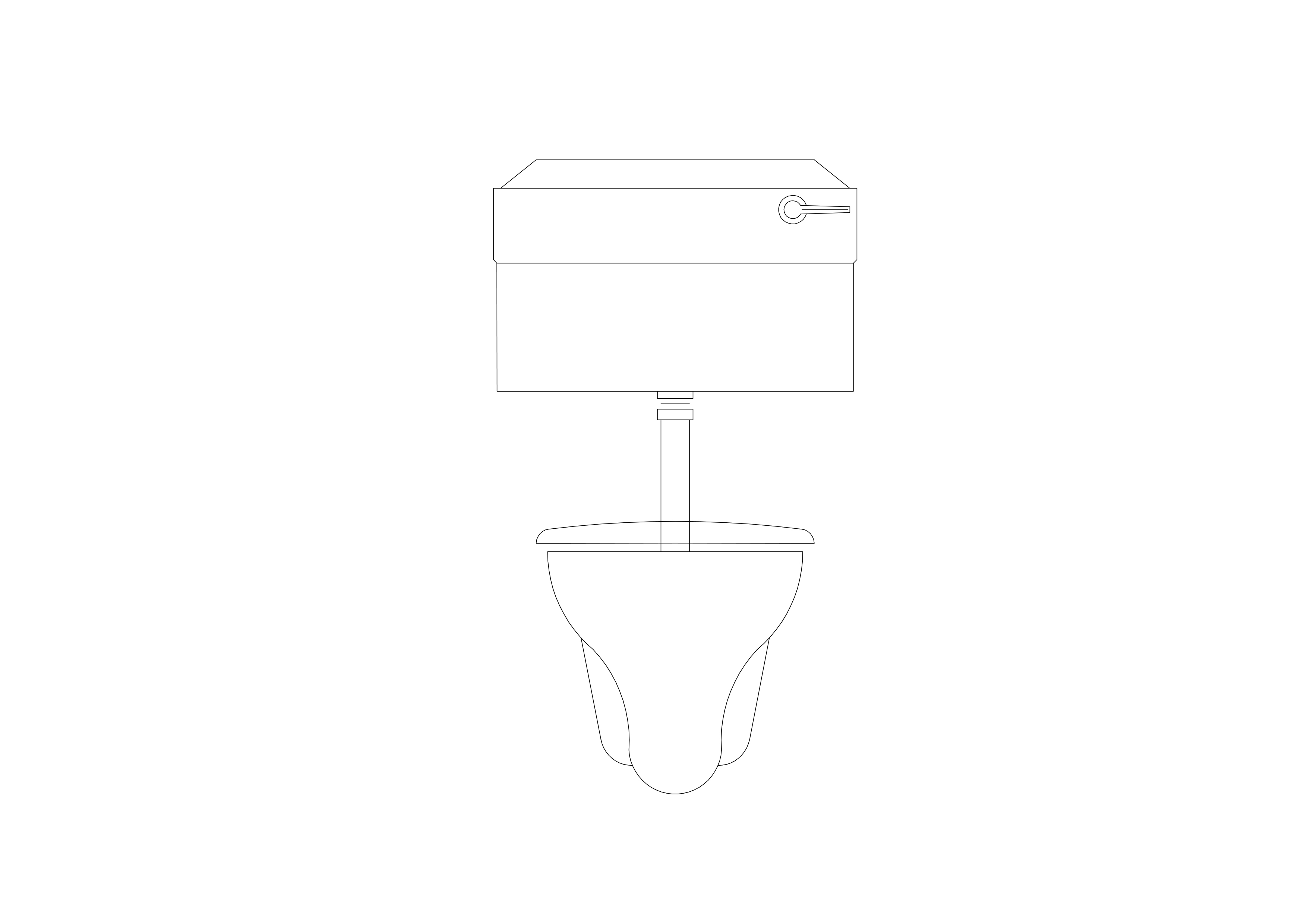 Free Toilet elevation CAD Block – DWG, DXF, PDF Format