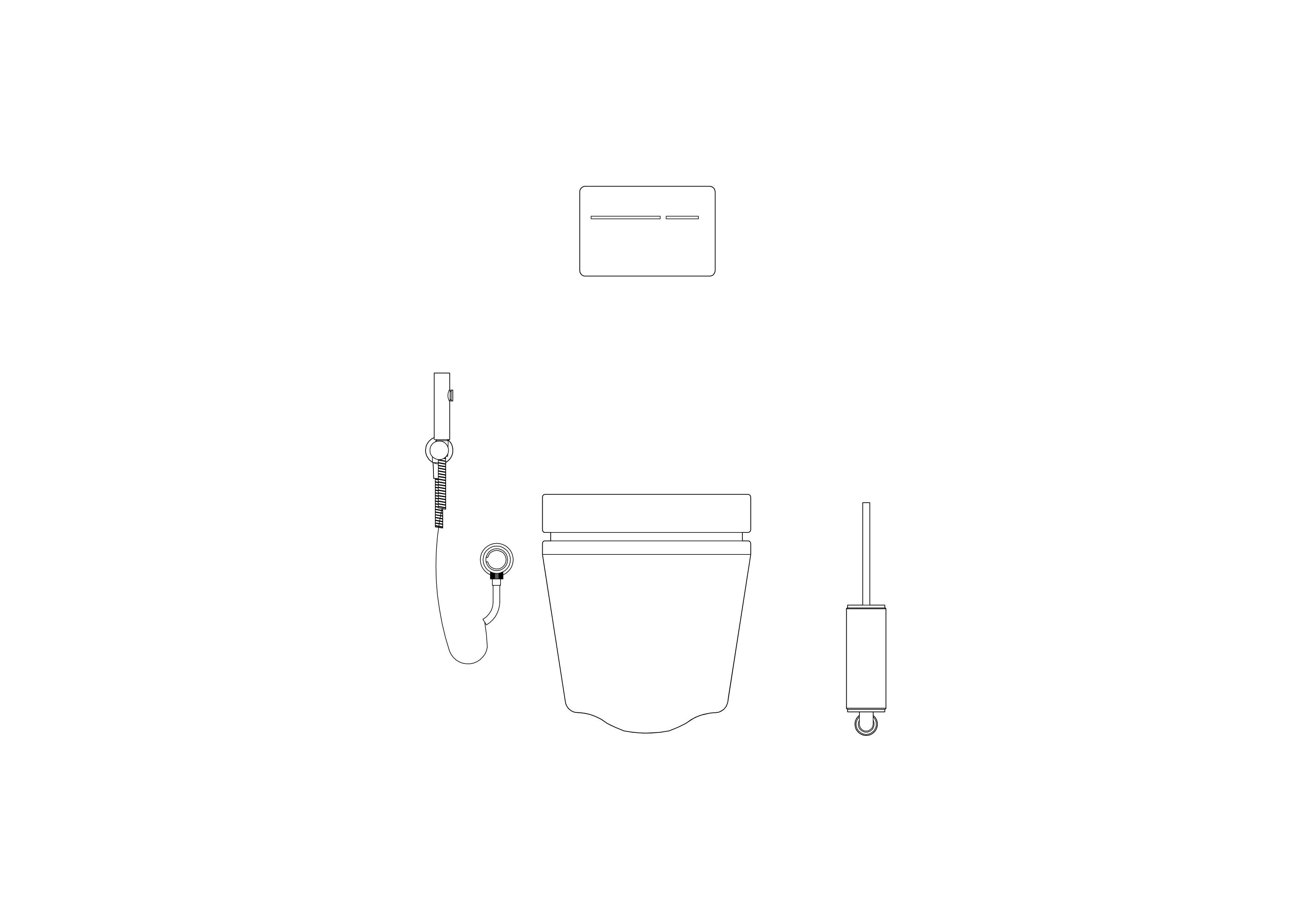 Free Toilet elevation CAD Block – DWG, DXF, PDF Format