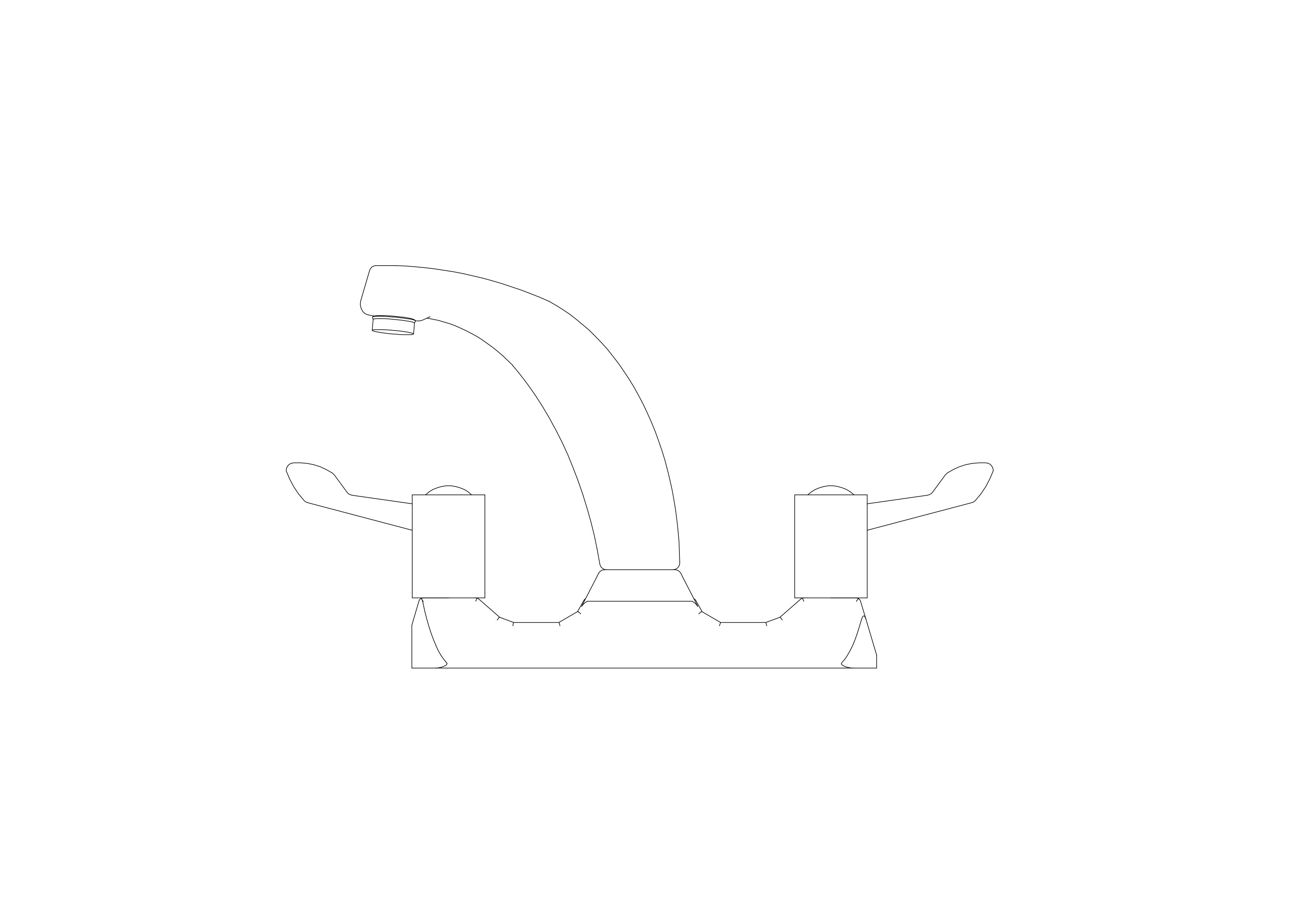 Free Faucet Elevation CAD Block – DWG, DXF, PDF Format