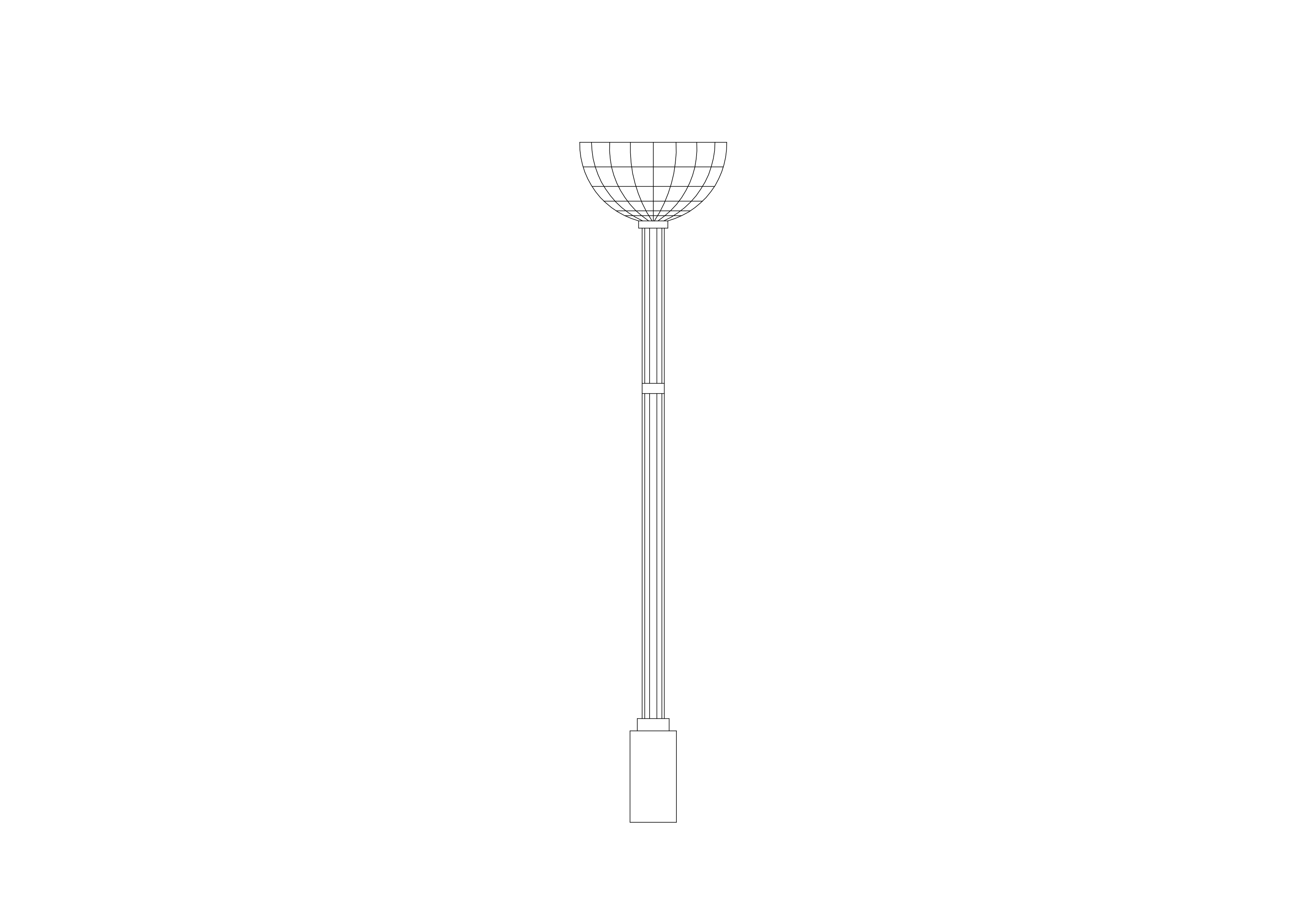 Free Wall Lamp Elevation CAD Block – DWG, DXF, PDF Format