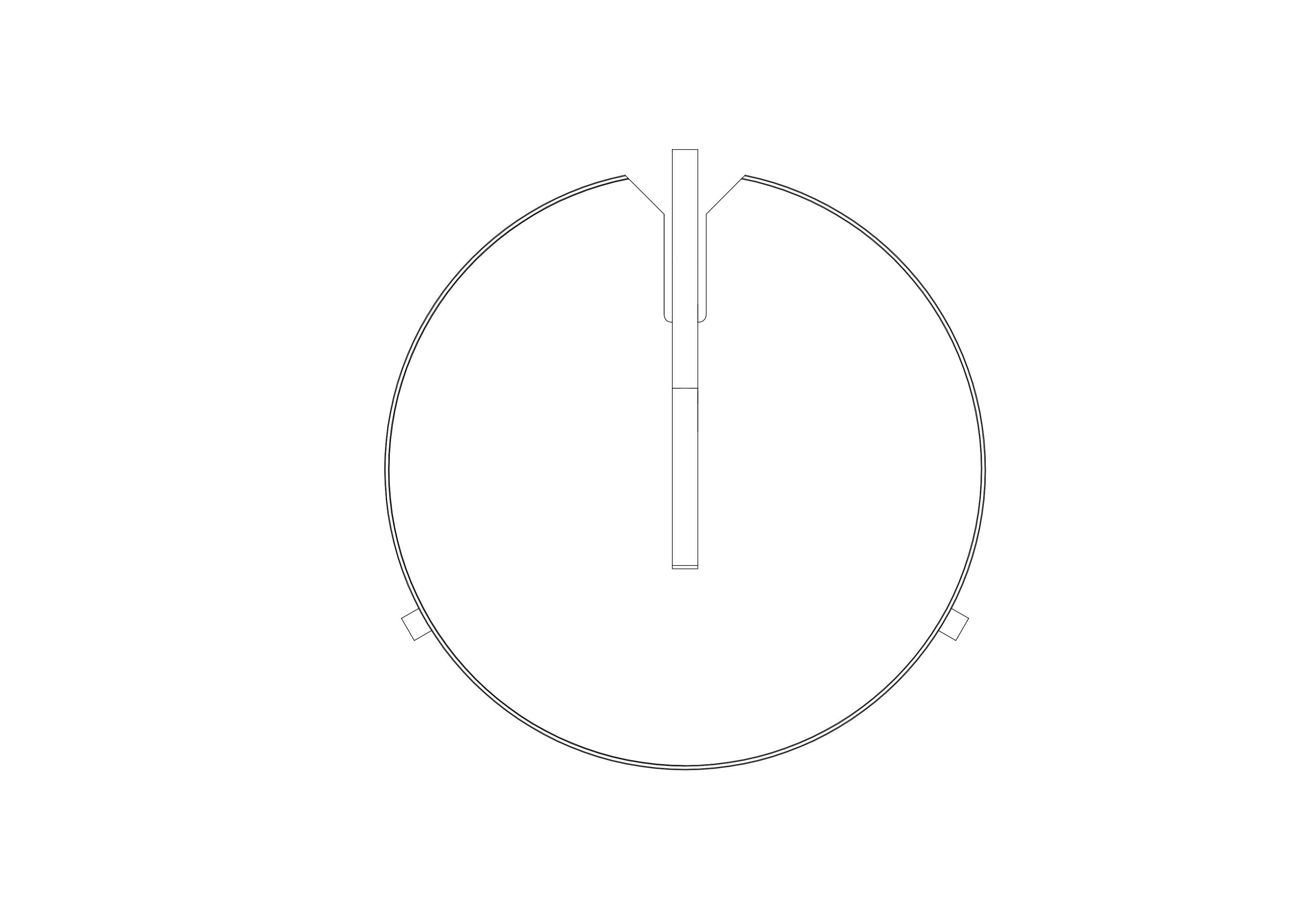 Free Table Top View CAD Block – DWG, DXF, PDF Format