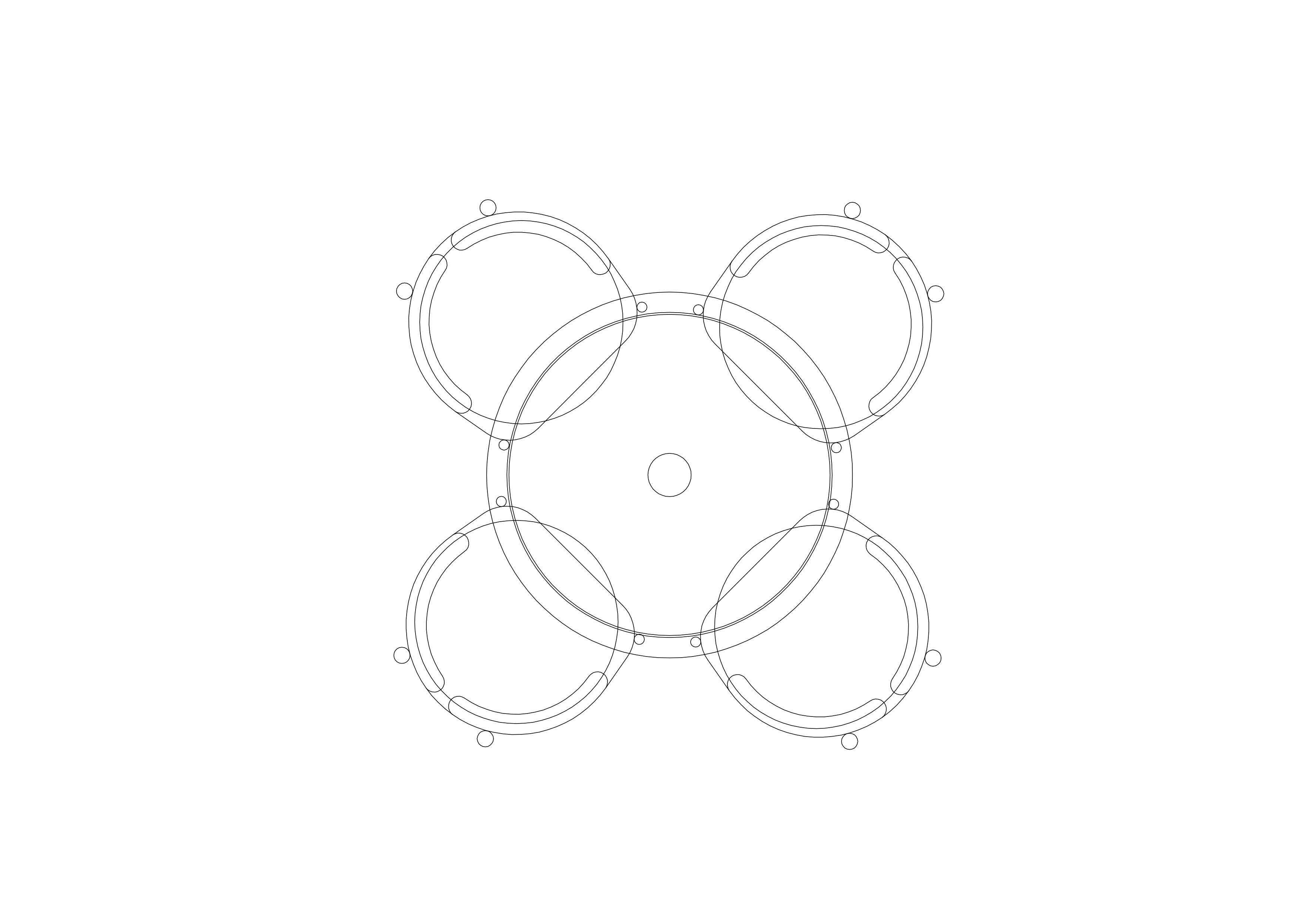 Free Dining Table and Chairs Setup CAD Block – DWG, DXF, PDF Format