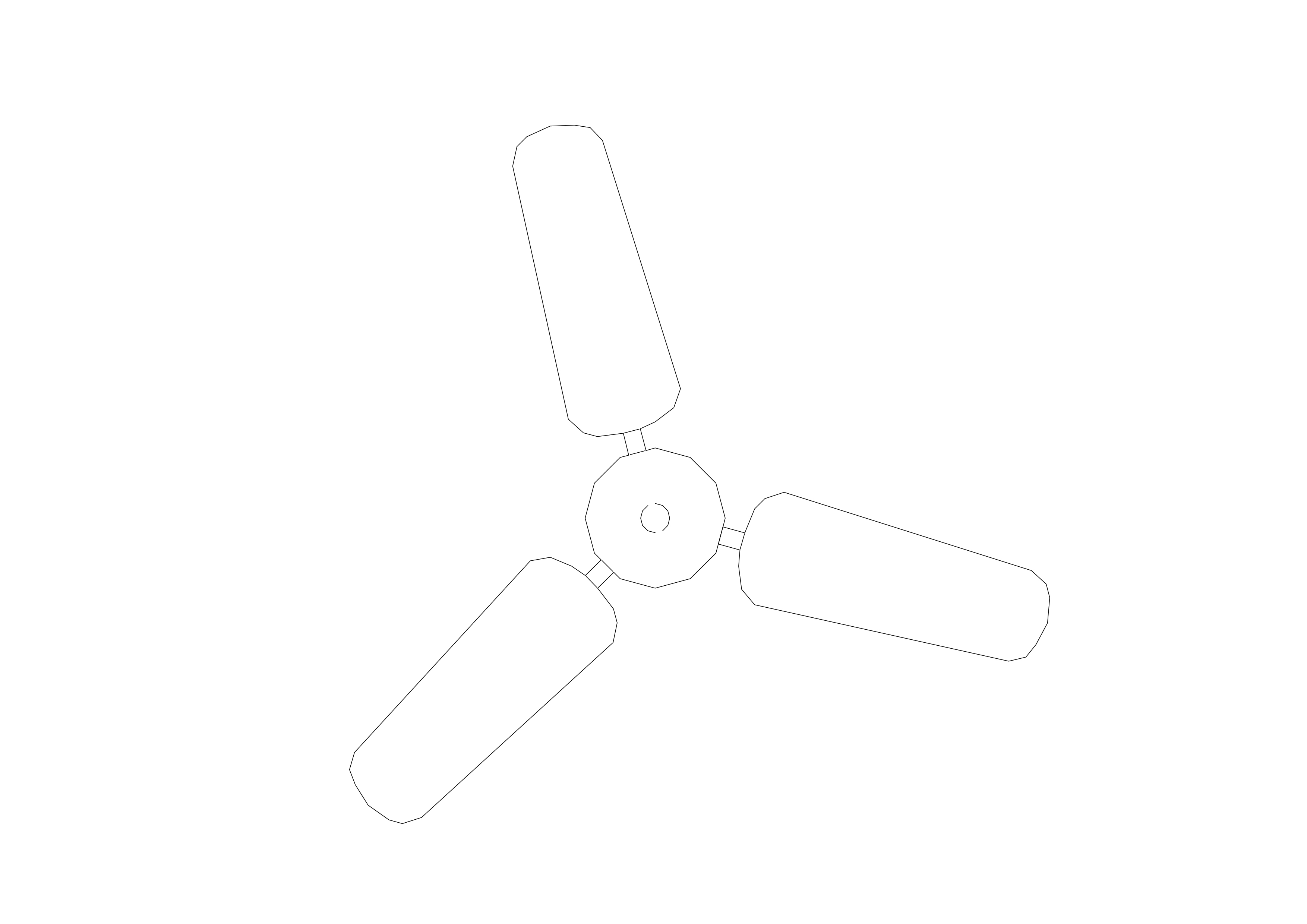 Free Ceiling Fan CAD Block – DWG, DXF, PDF Format