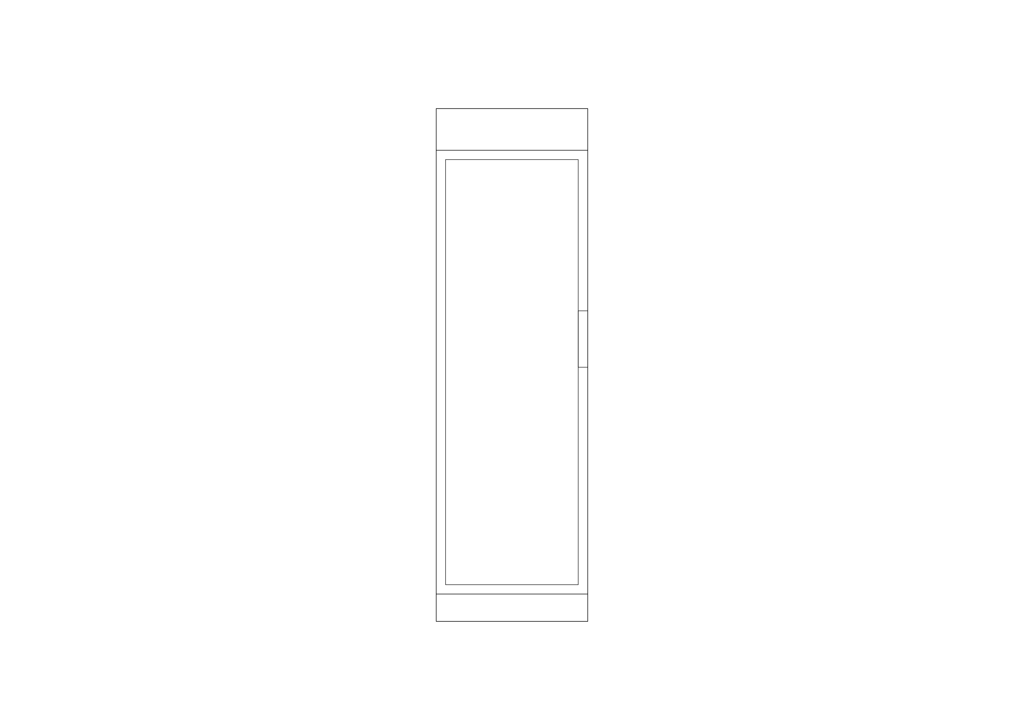 Free Fridge Elevation CAD Block – DWG, DXF, PDF Format