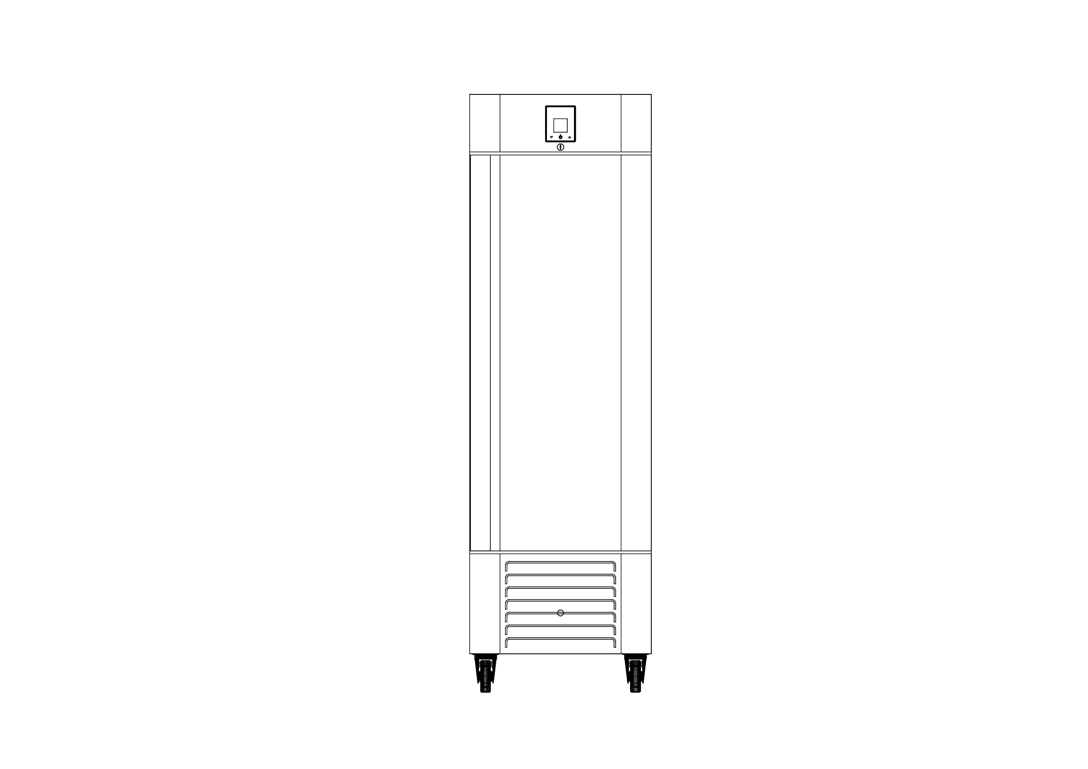 Free Fridge Elevation CAD Block – DWG, DXF, PDF Format
